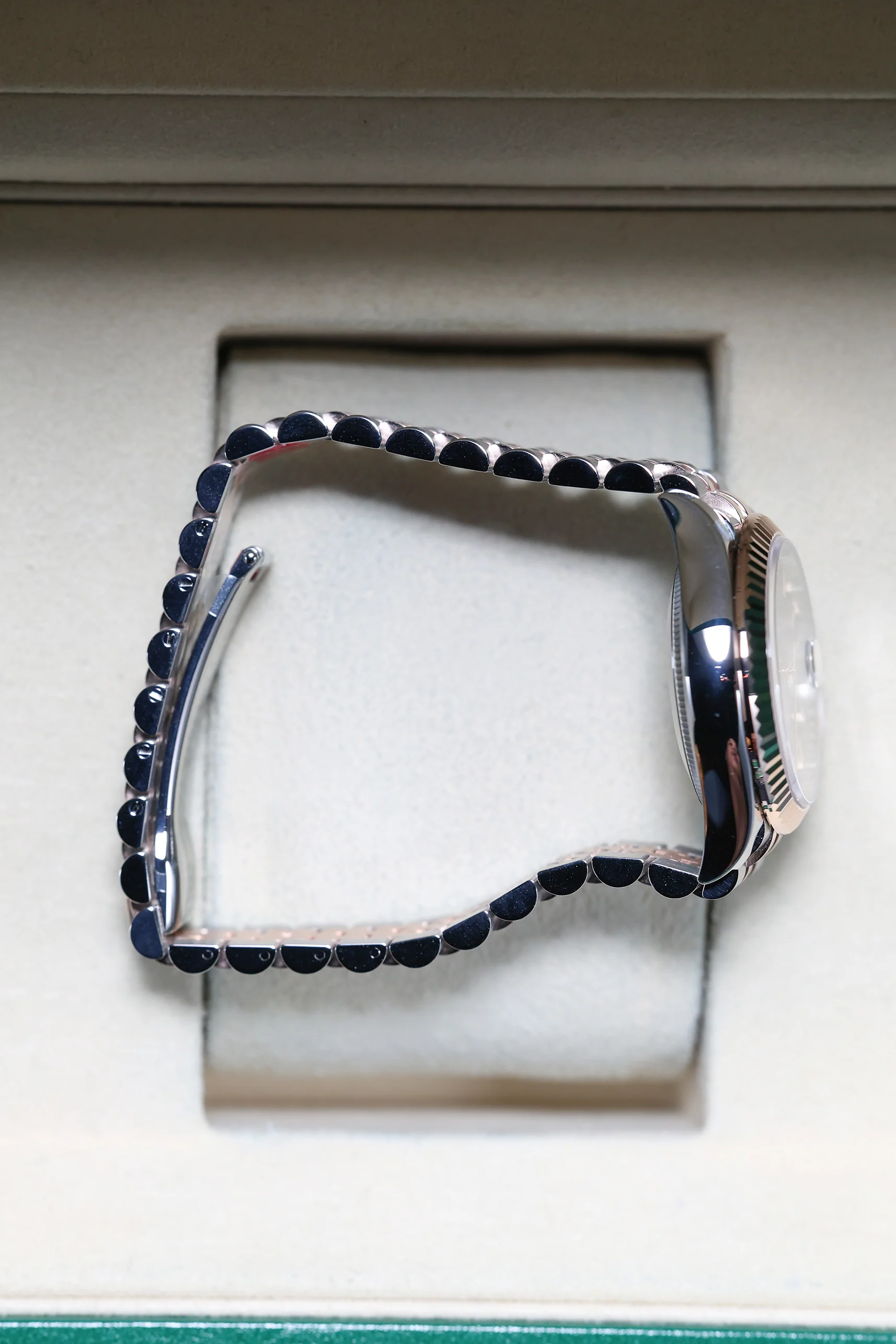 Rolex Datejust 31mm Slate Index Everose Jubilee Bracelet 278271 - Image 11