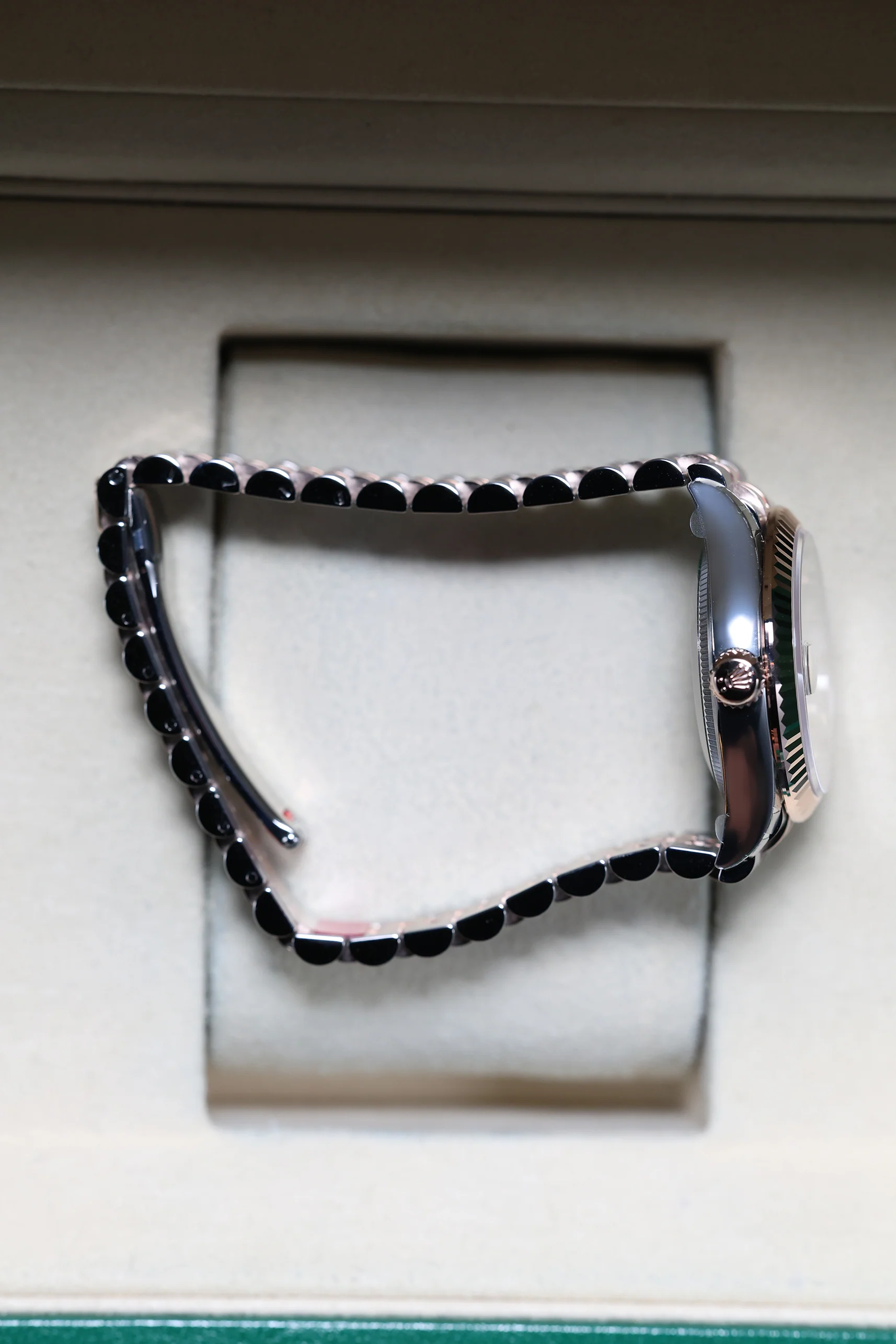 Rolex Datejust 31mm Slate Index Everose Jubilee Bracelet 278271 - Image 12