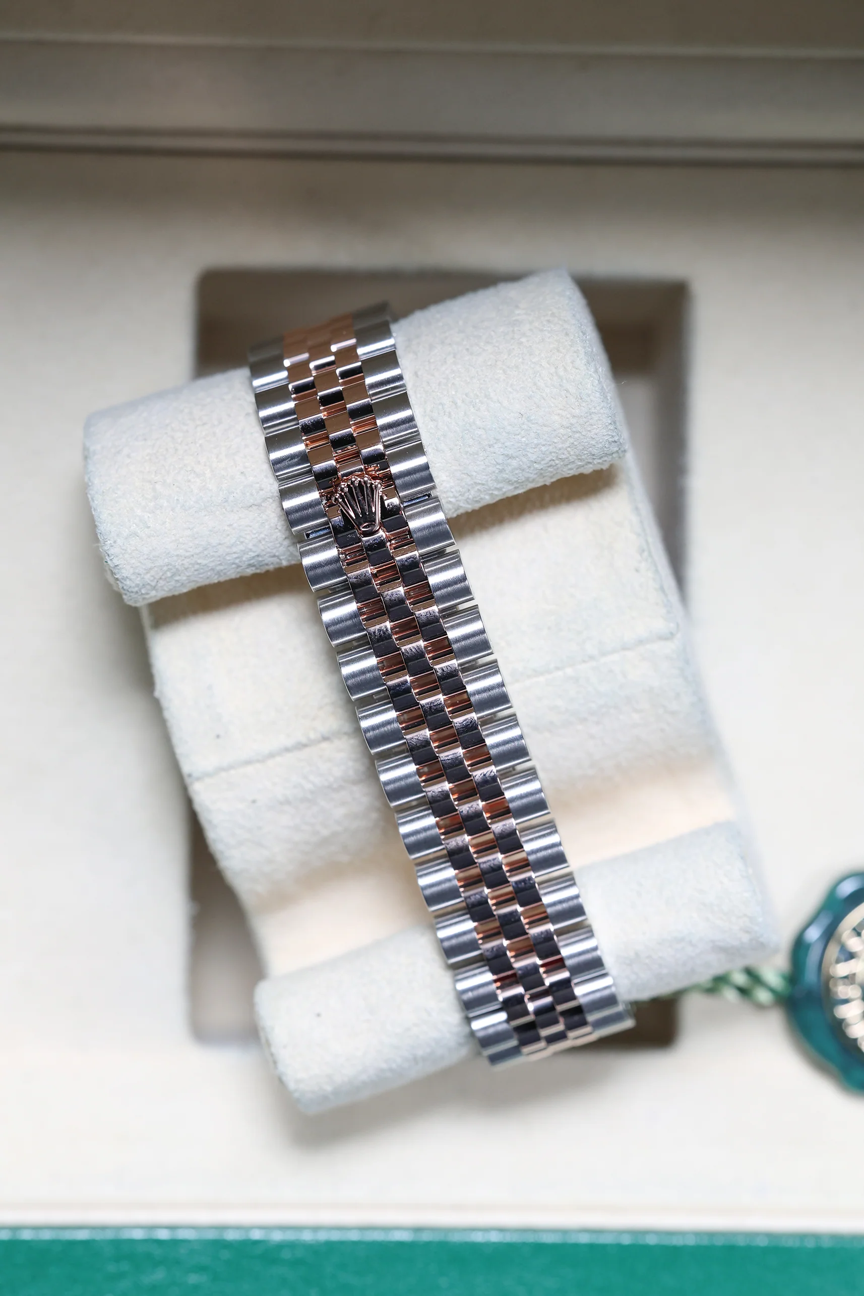 Rolex Datejust 31mm Slate Index Everose Jubilee Bracelet 278271 - Image 13