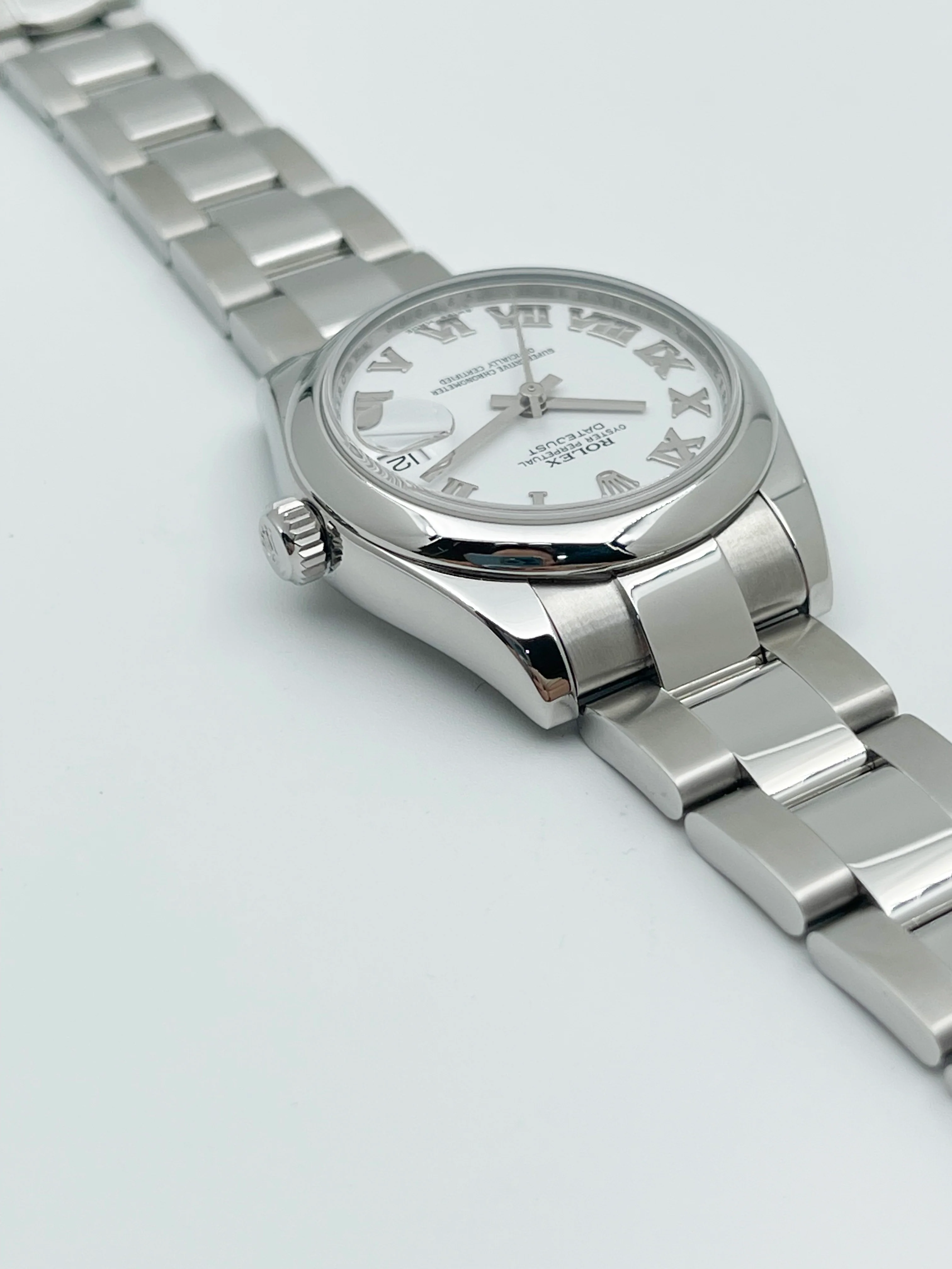 Rolex Datejust 31mm White Roman Oyster Bracelet 178240 2014 [Preowned] - Image 14