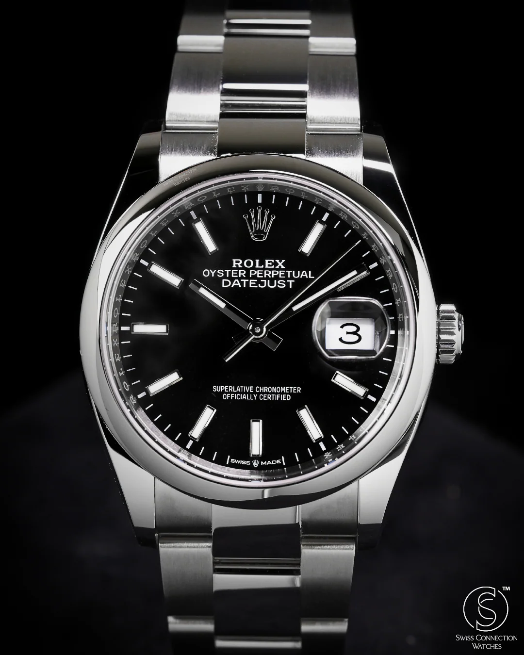 Rolex Datejust 36mm Black Dial 126200 - Image 2