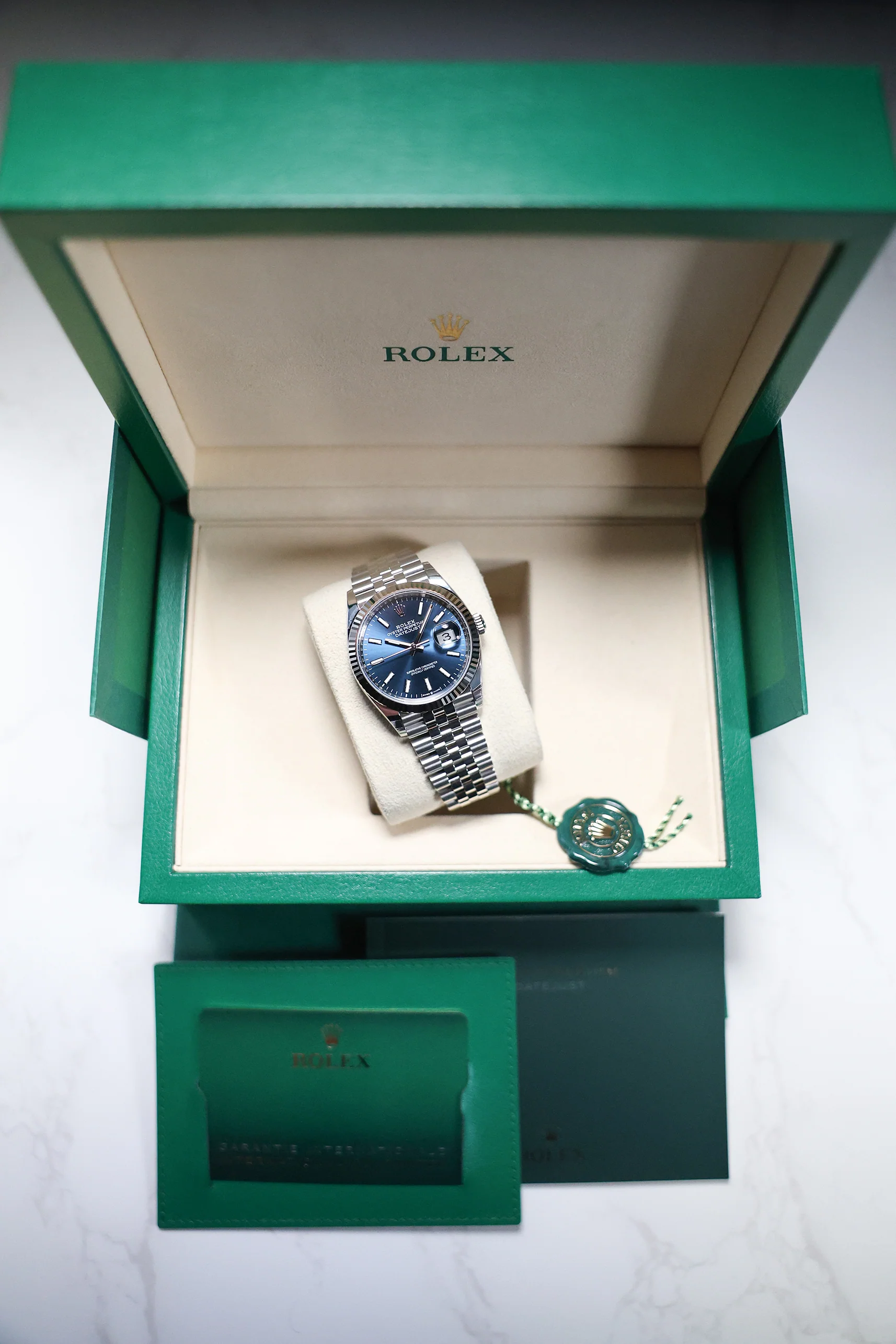 Rolex Datejust 36mm Blue Index on Jubilee 126234 - Image 13