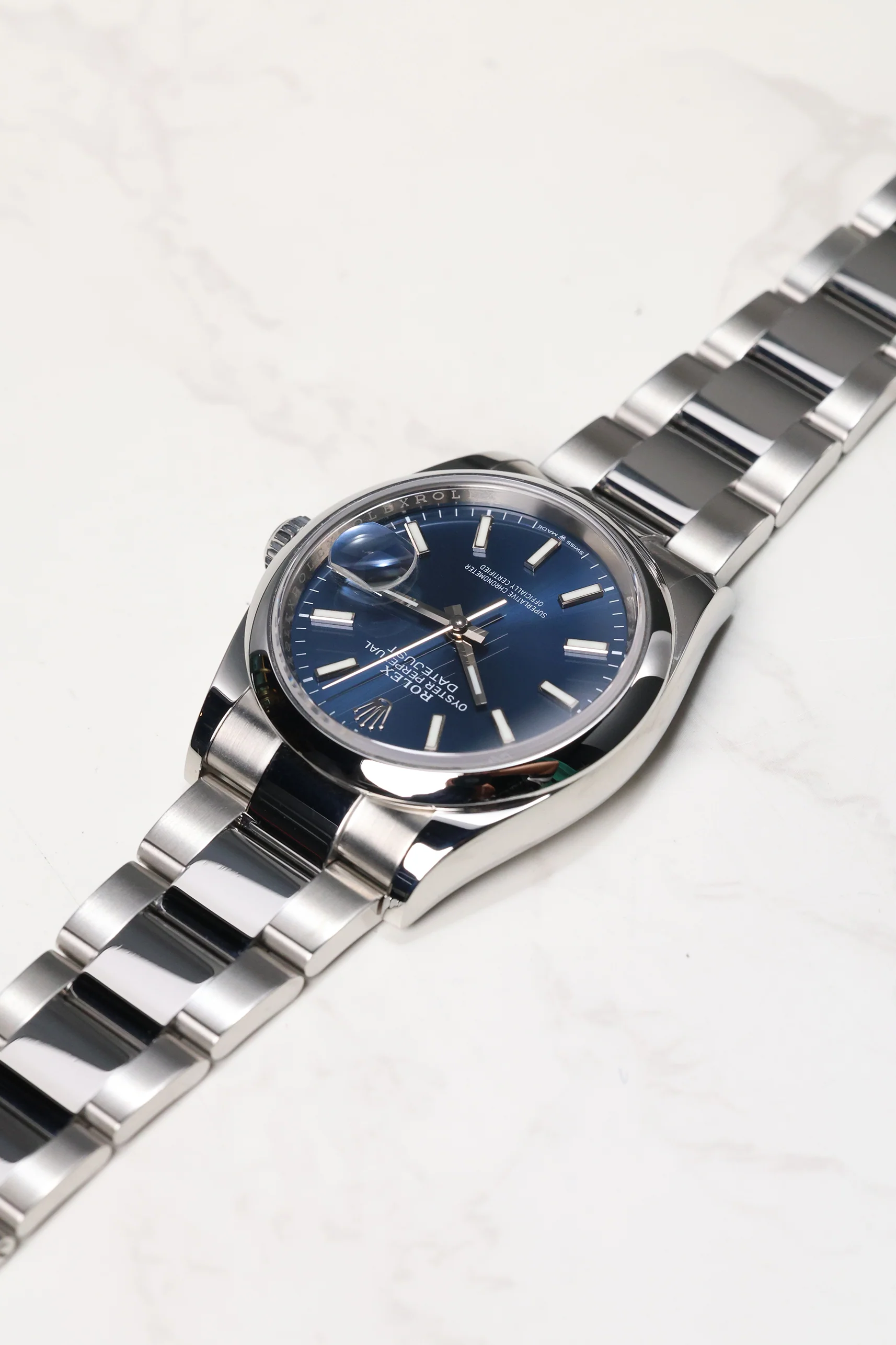 Rolex Datejust 36mm Blue Index Oyster 126200 2020 [Preowned] - Image 13