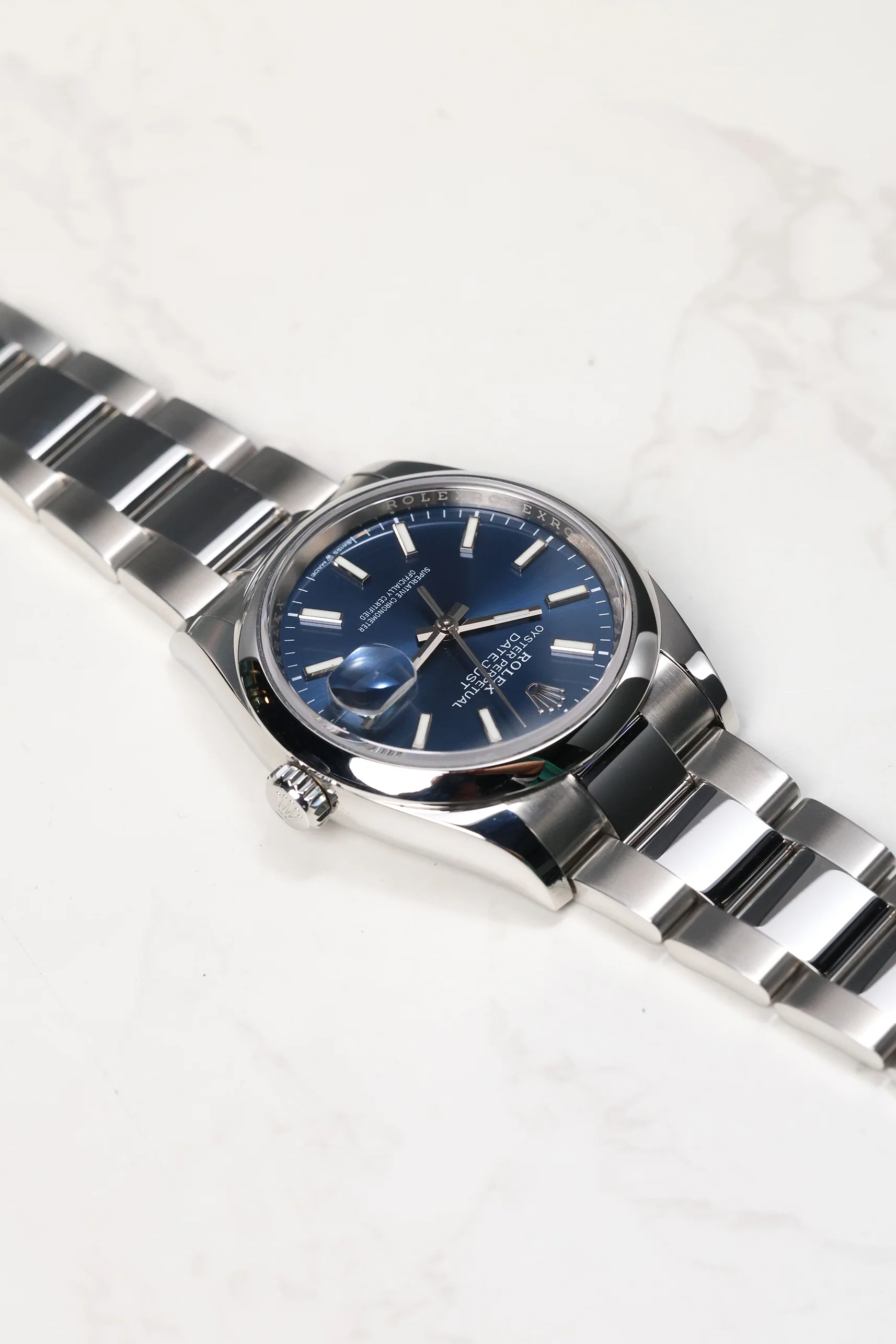 Rolex Datejust 36mm Blue Index Oyster 126200 2020 [Preowned] - Image 14