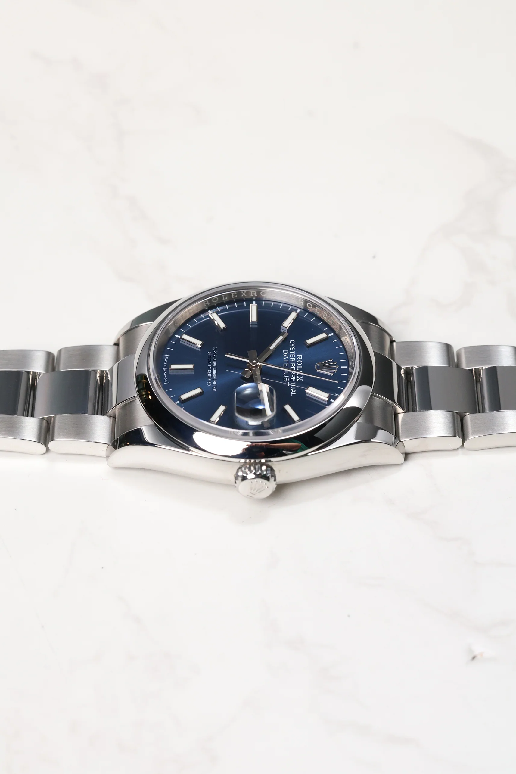 Rolex Datejust 36mm Blue Index Oyster 126200 2020 [Preowned] - Image 15