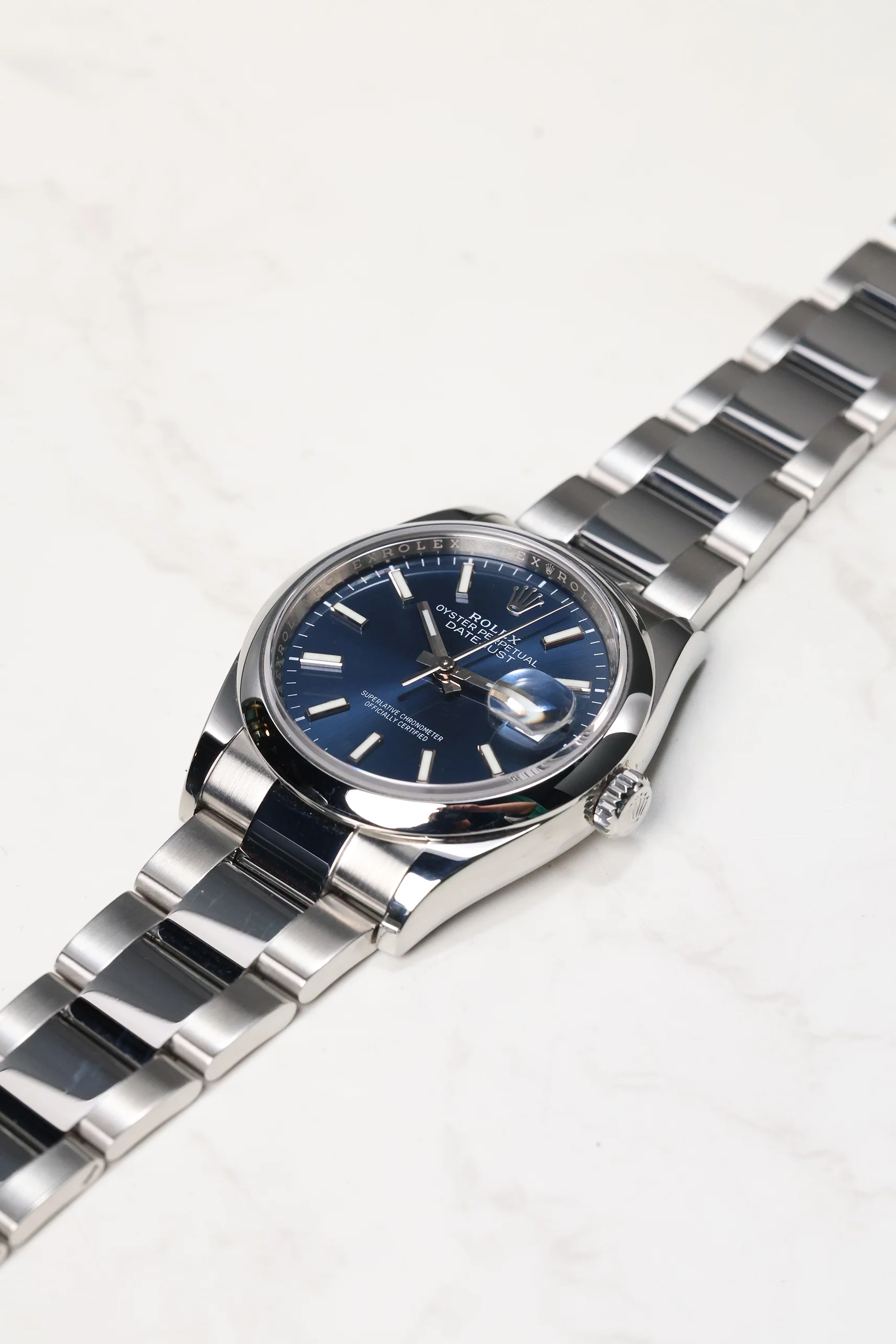 Rolex Datejust 36mm Blue Index Oyster 126200 2020 [Preowned] - Image 16