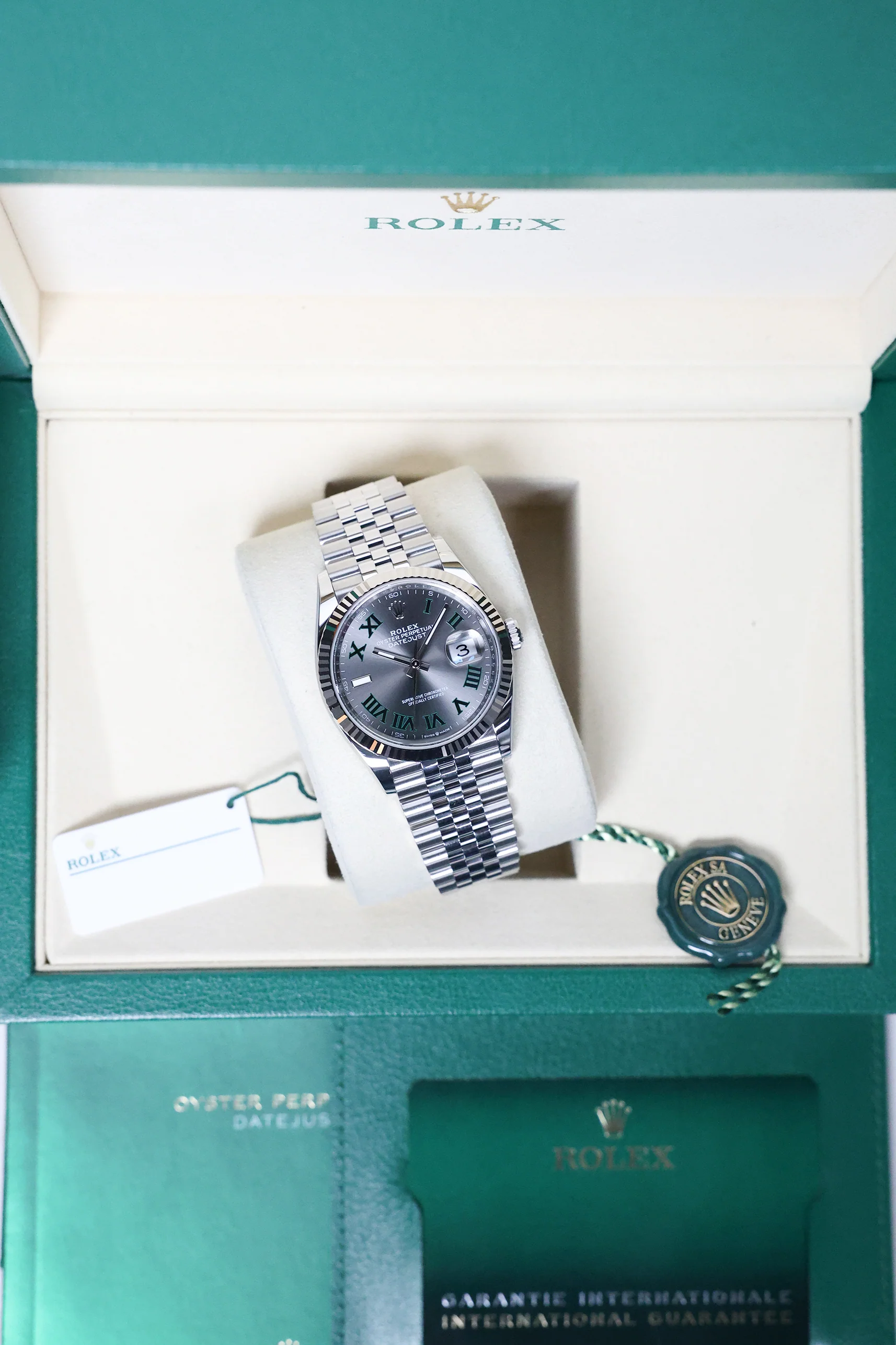 Rolex Datejust 36mm Wimbledon on Jubilee 126234 - Image 10
