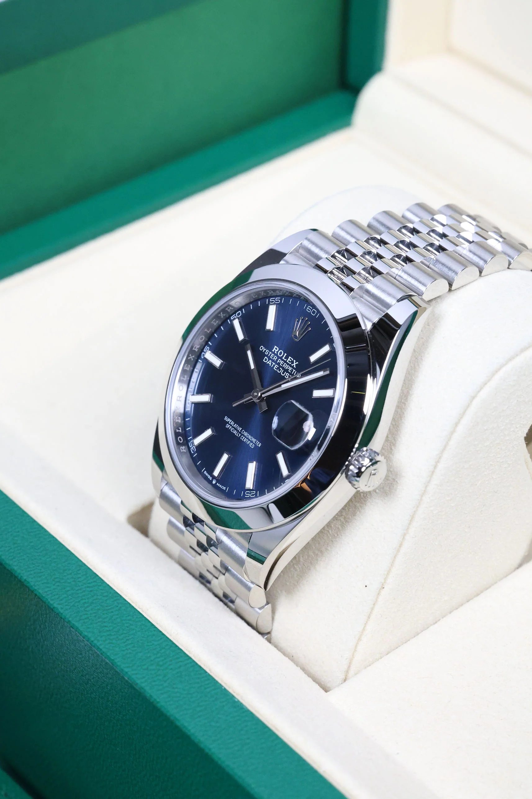 Rolex Datejust 41mm Blue Index Jubilee 126300 - Image 5
