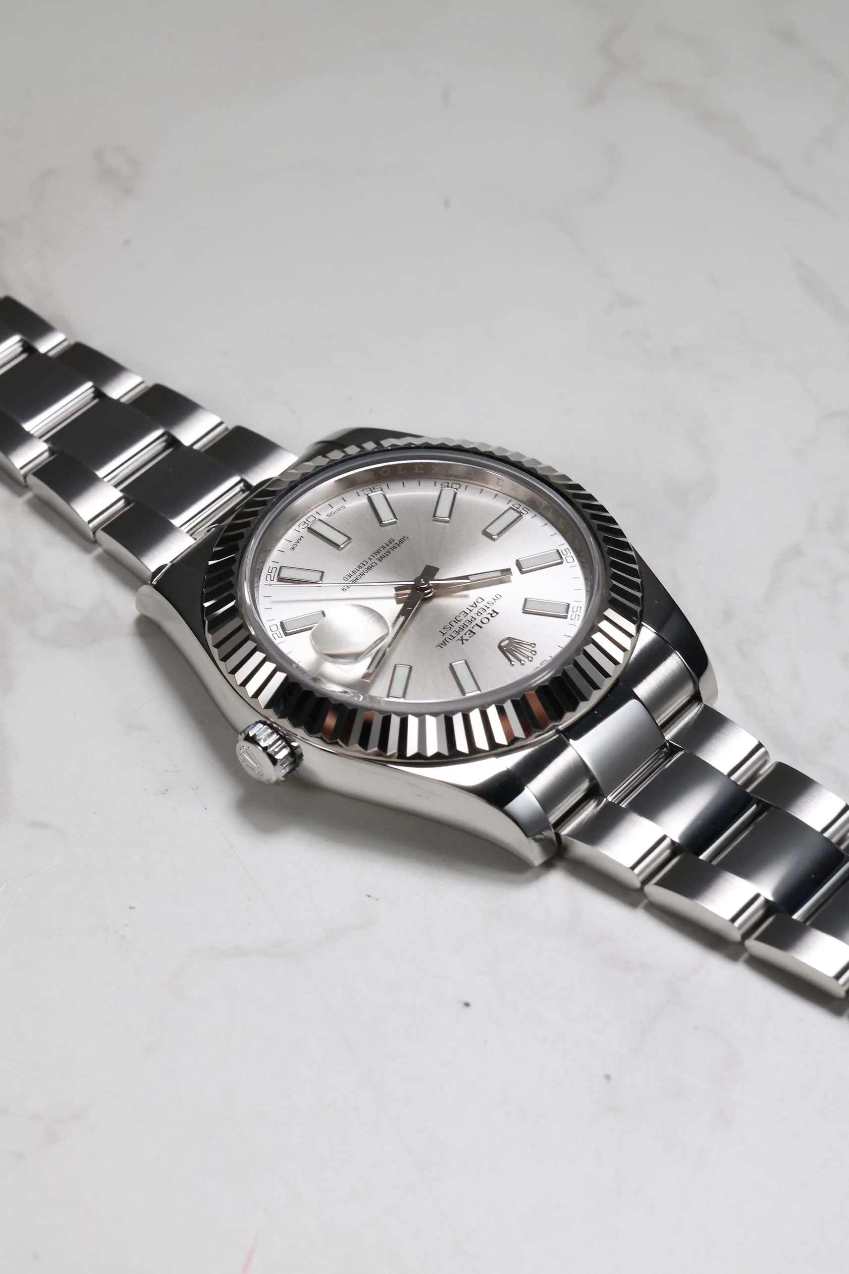 Rolex Datejust II 41mm Silver Index 116334 2017 [Preowned] - Image 14