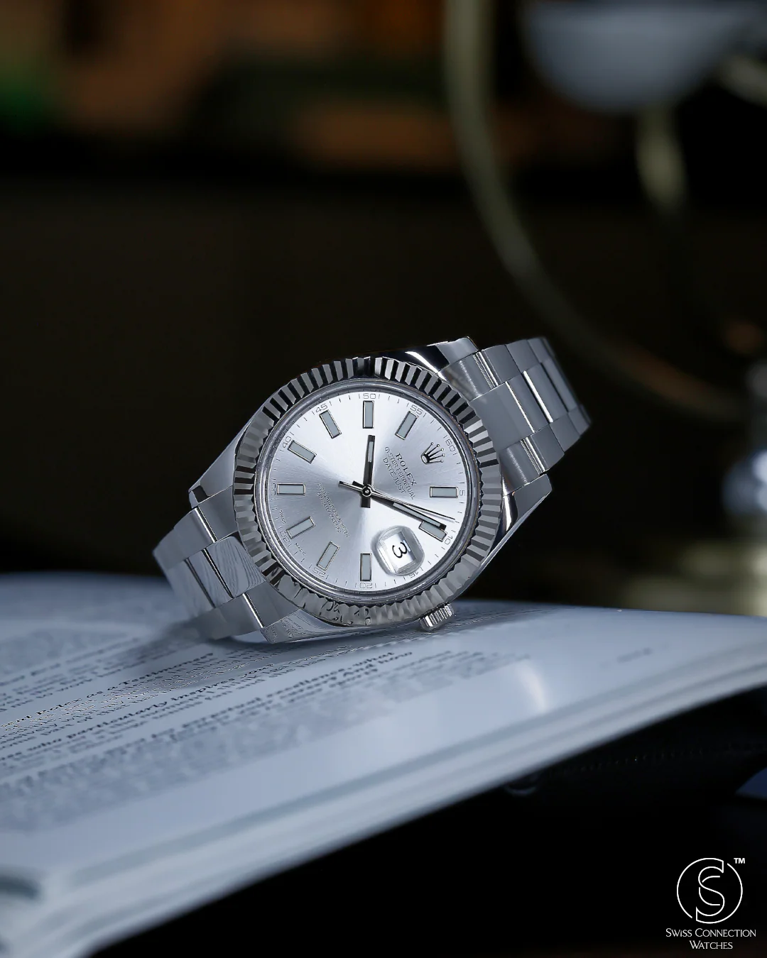 Rolex Datejust II 41mm Silver Index 116334 2017 [Preowned] - Image 5