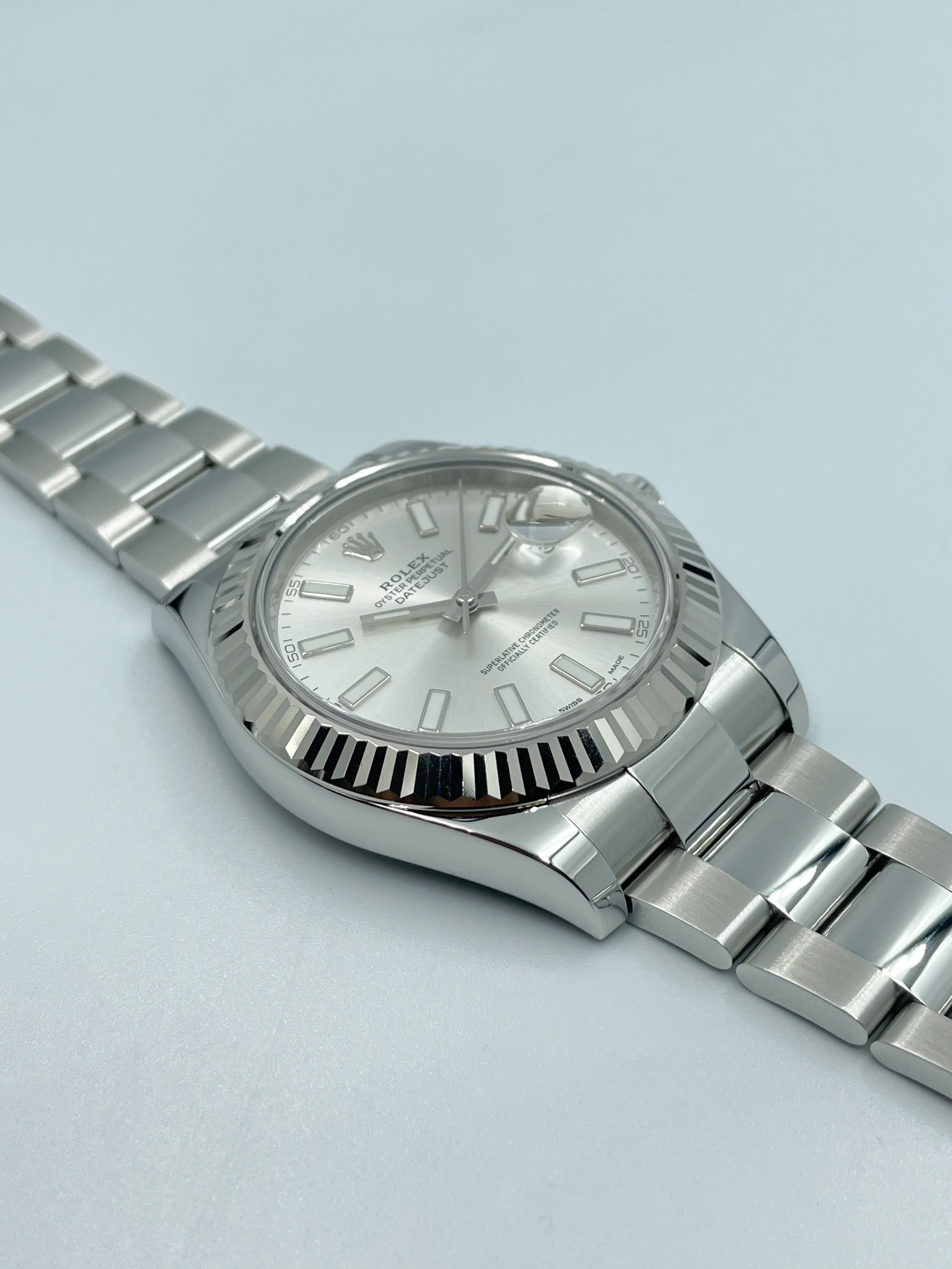 Rolex Datejust 41mm Silver Index 116334 2017 [Preowned] - Image 7