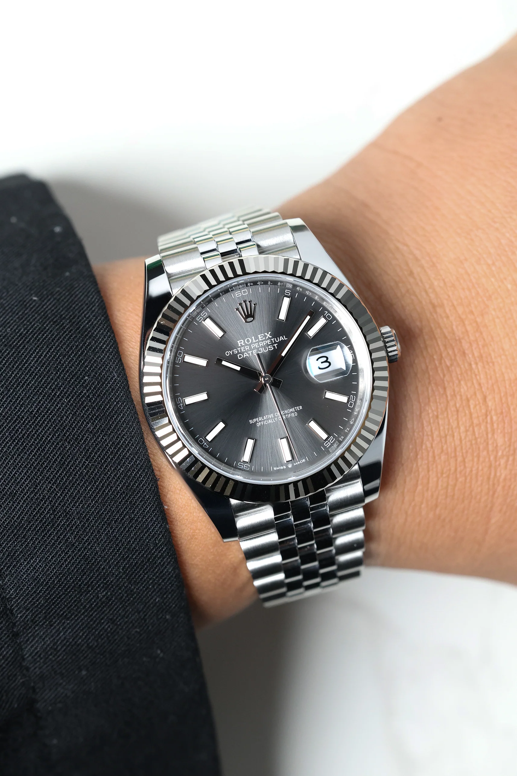 Rolex Datejust 41mm Slate on Jubilee 126334 - Image 6