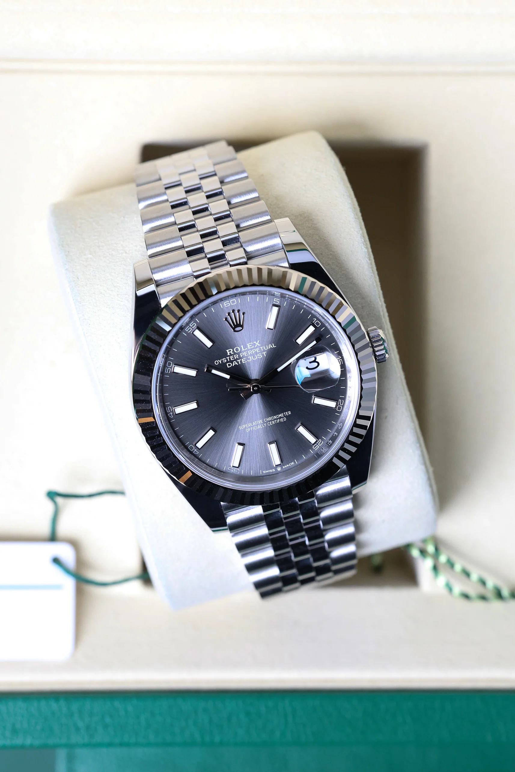 Rolex Datejust 41mm Slate on Jubilee 126334 - Image 9