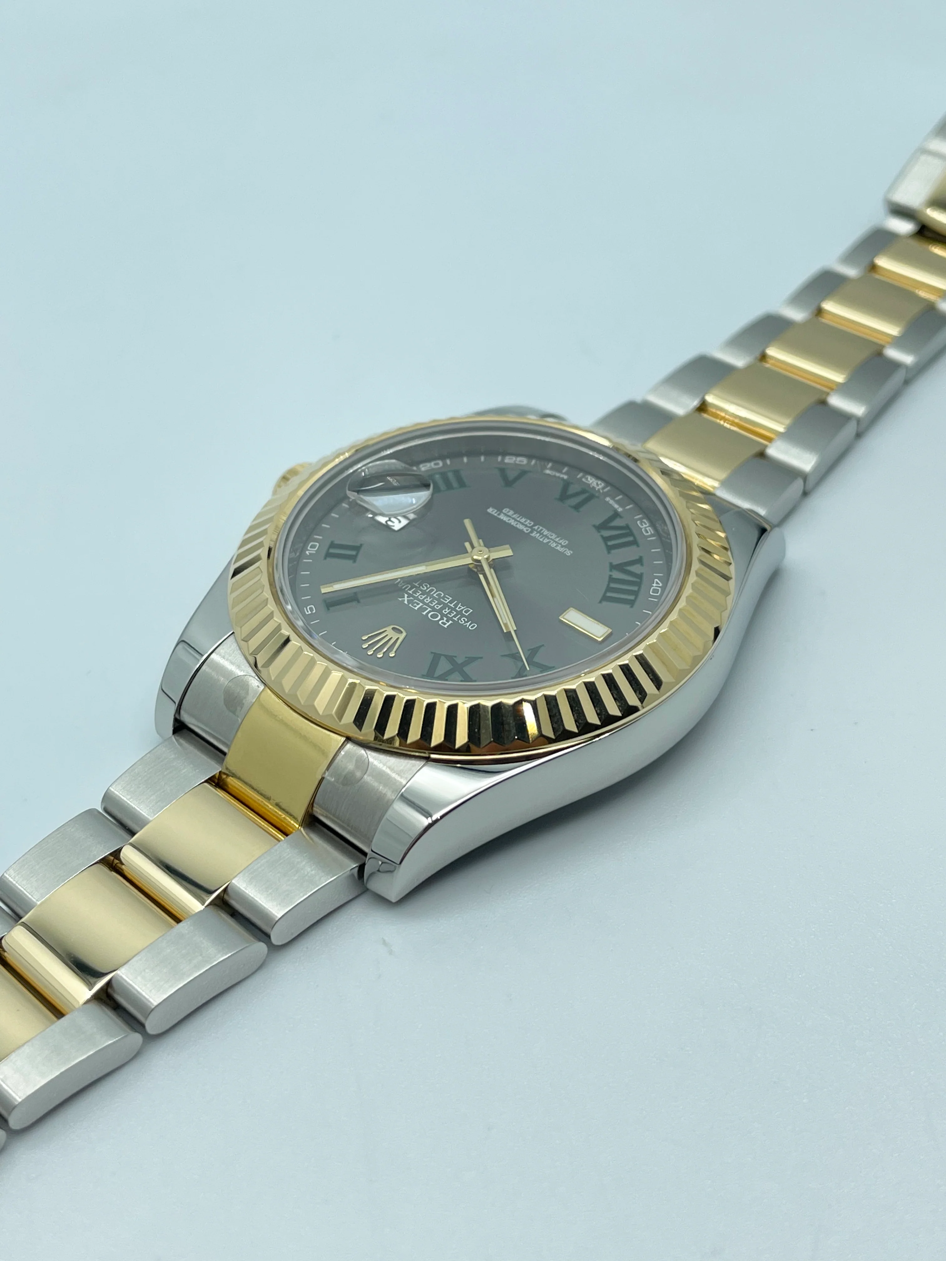 Rolex Datejust II Wimbledon Steel YG Oyster 41mm 116333 2015 [Preowned] - Image 9