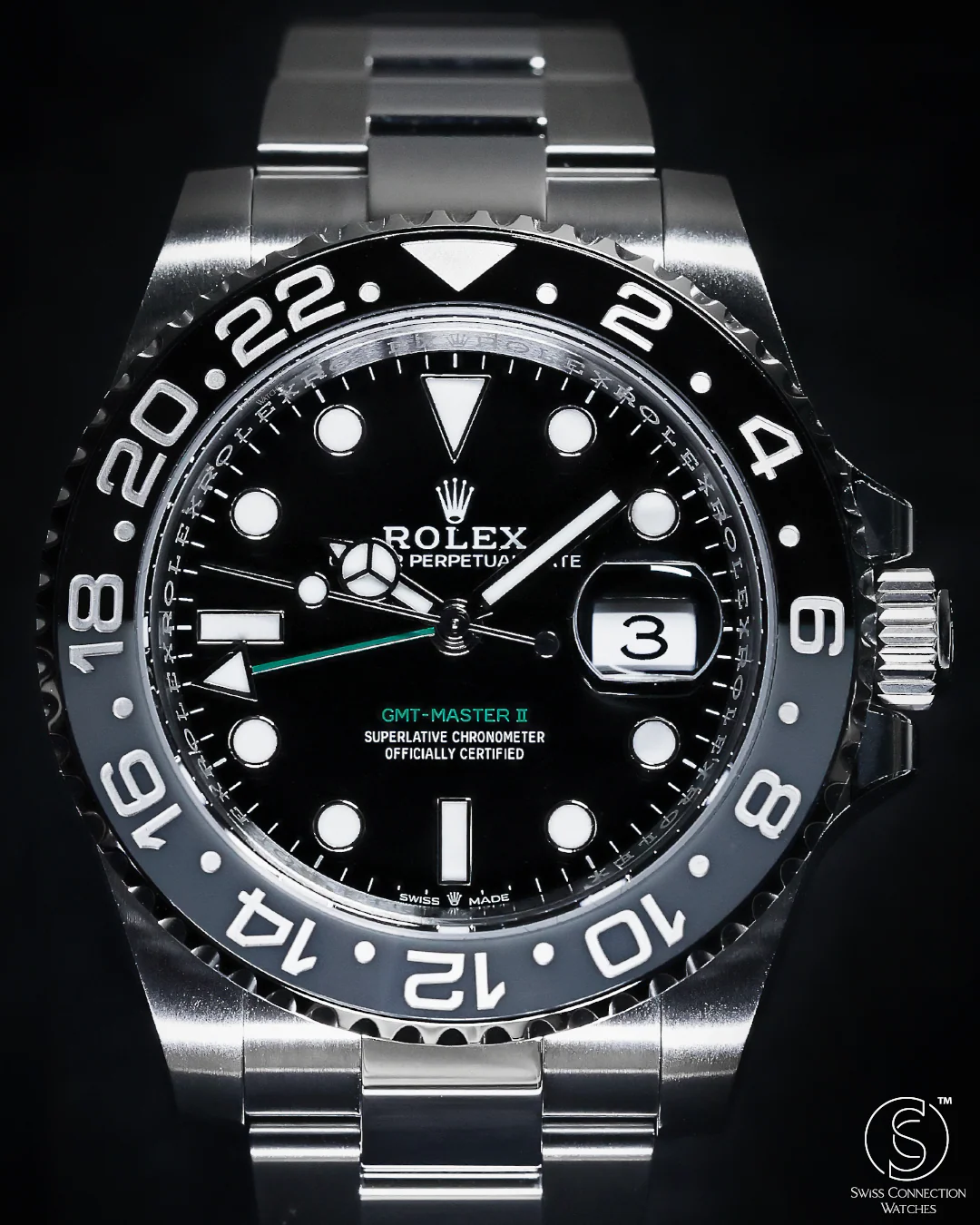 Rolex GMT Master II 126710GRNR Bruce Wayne on Oyster - Image 2