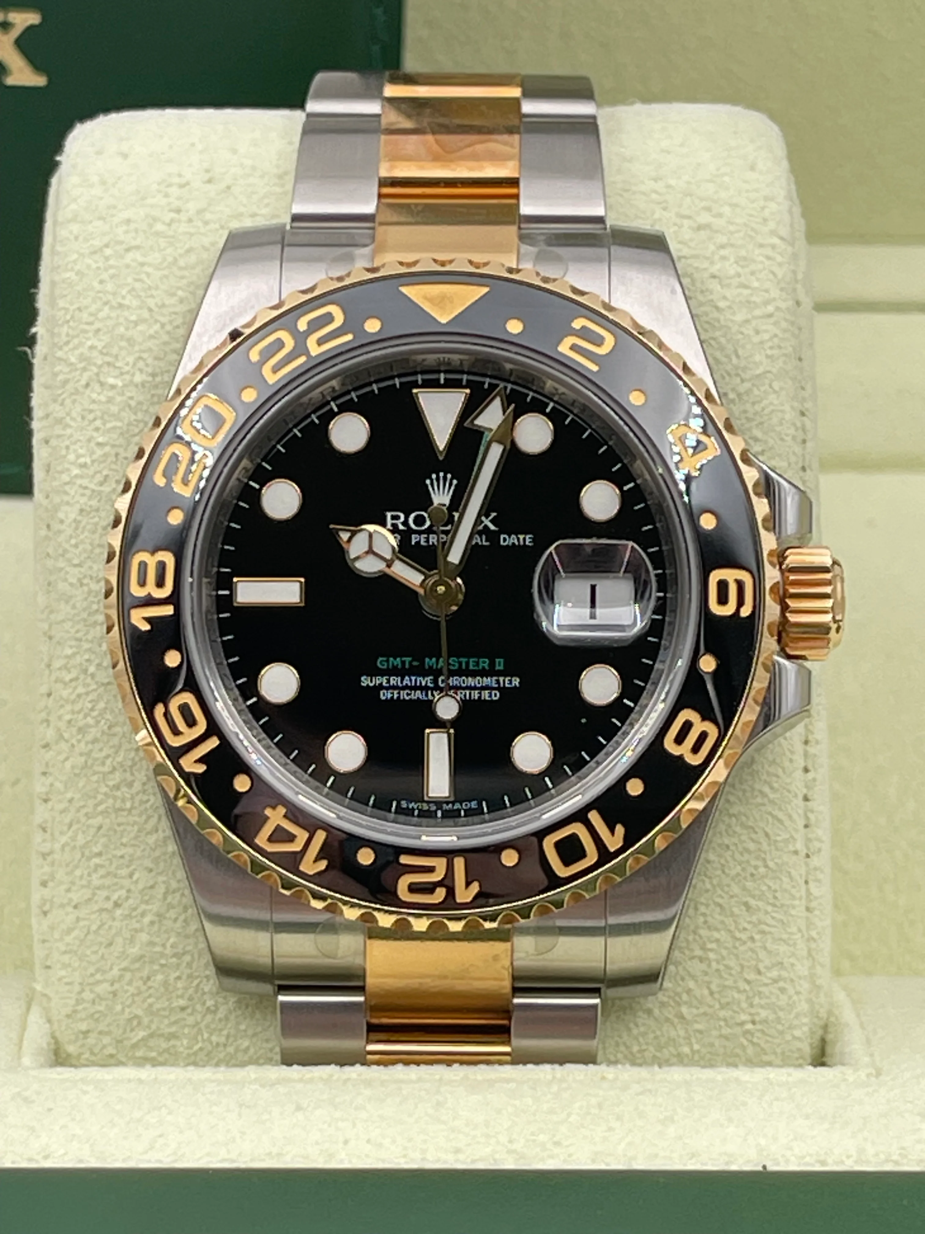 Rolex GMT Master II Steel Rolesor 116713LN 2006 NOS - Image 4