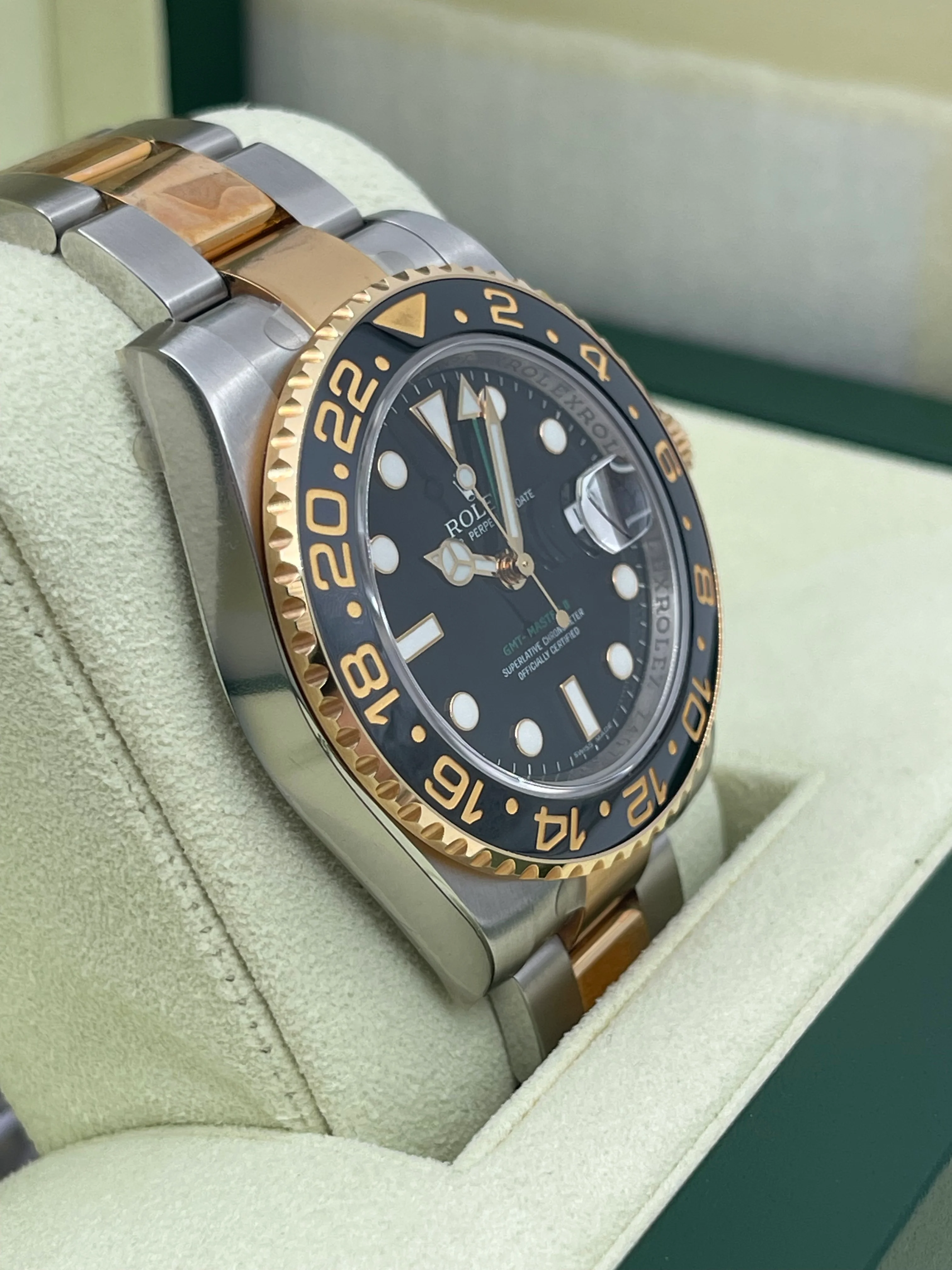 Rolex GMT Master II Steel Rolesor 116713LN 2006 NOS - Image 5