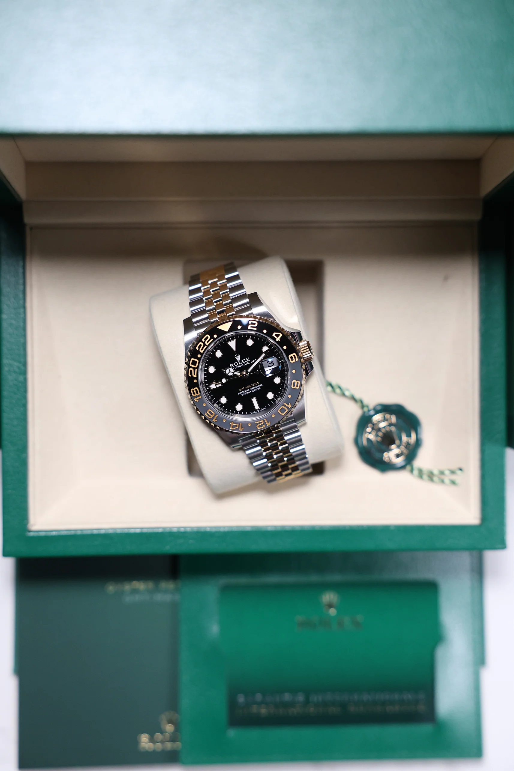 Rolex GMT Master II Steel & YG 126713GRNR - Image 14