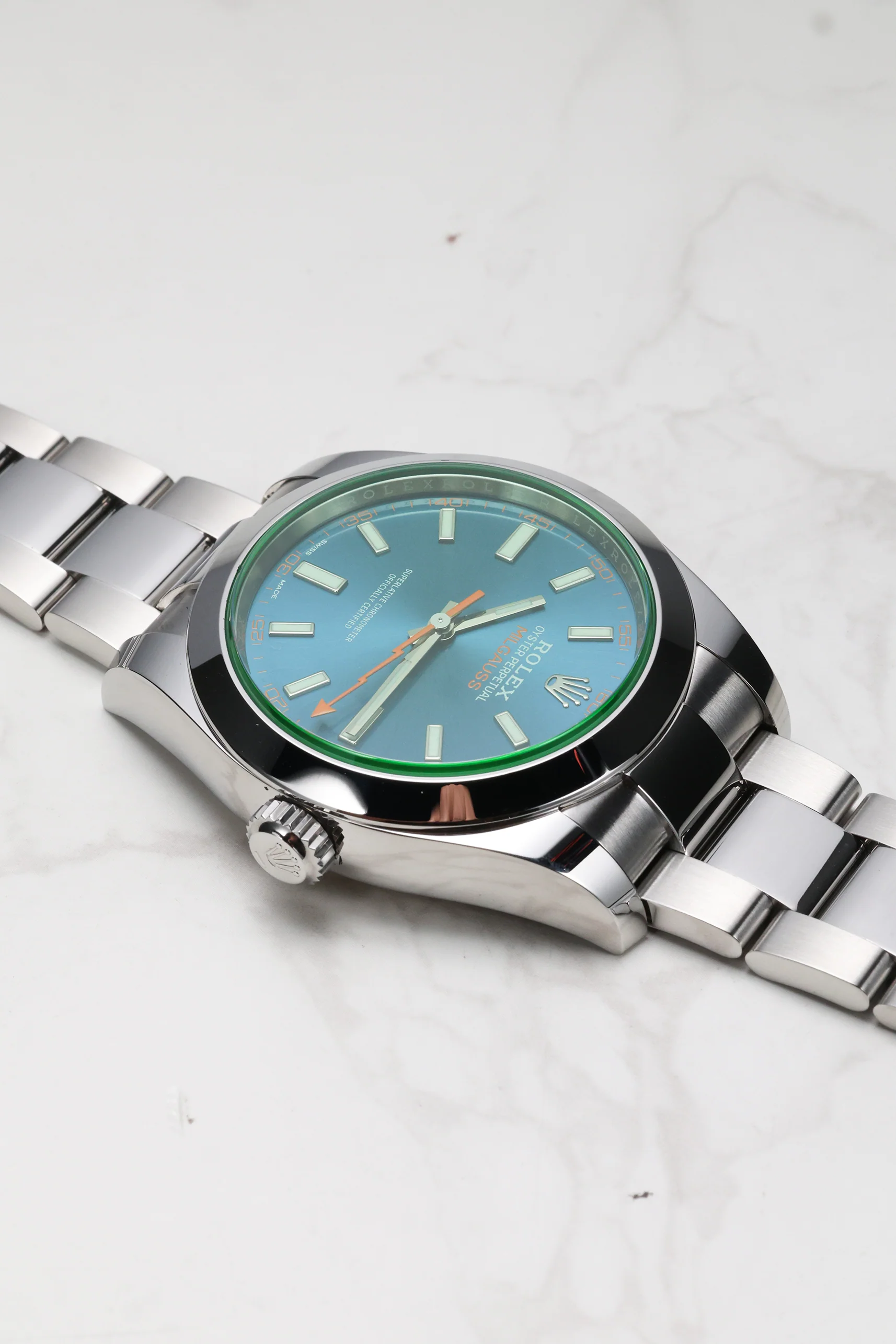 Rolex Milgauss 40mm 116400GV Z-Blue NFC Card 2021 [Preowned] - Image 14