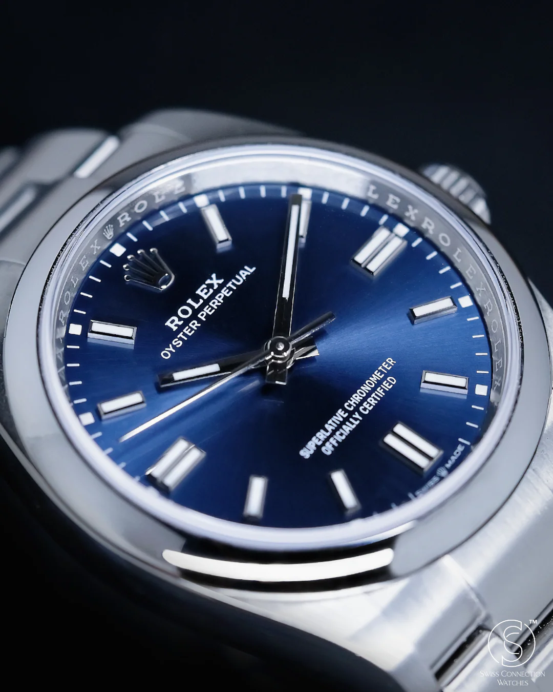 Rolex Oyster Perpetual 36mm Bright Blue 126000 2025 [Preowned] - Image 3
