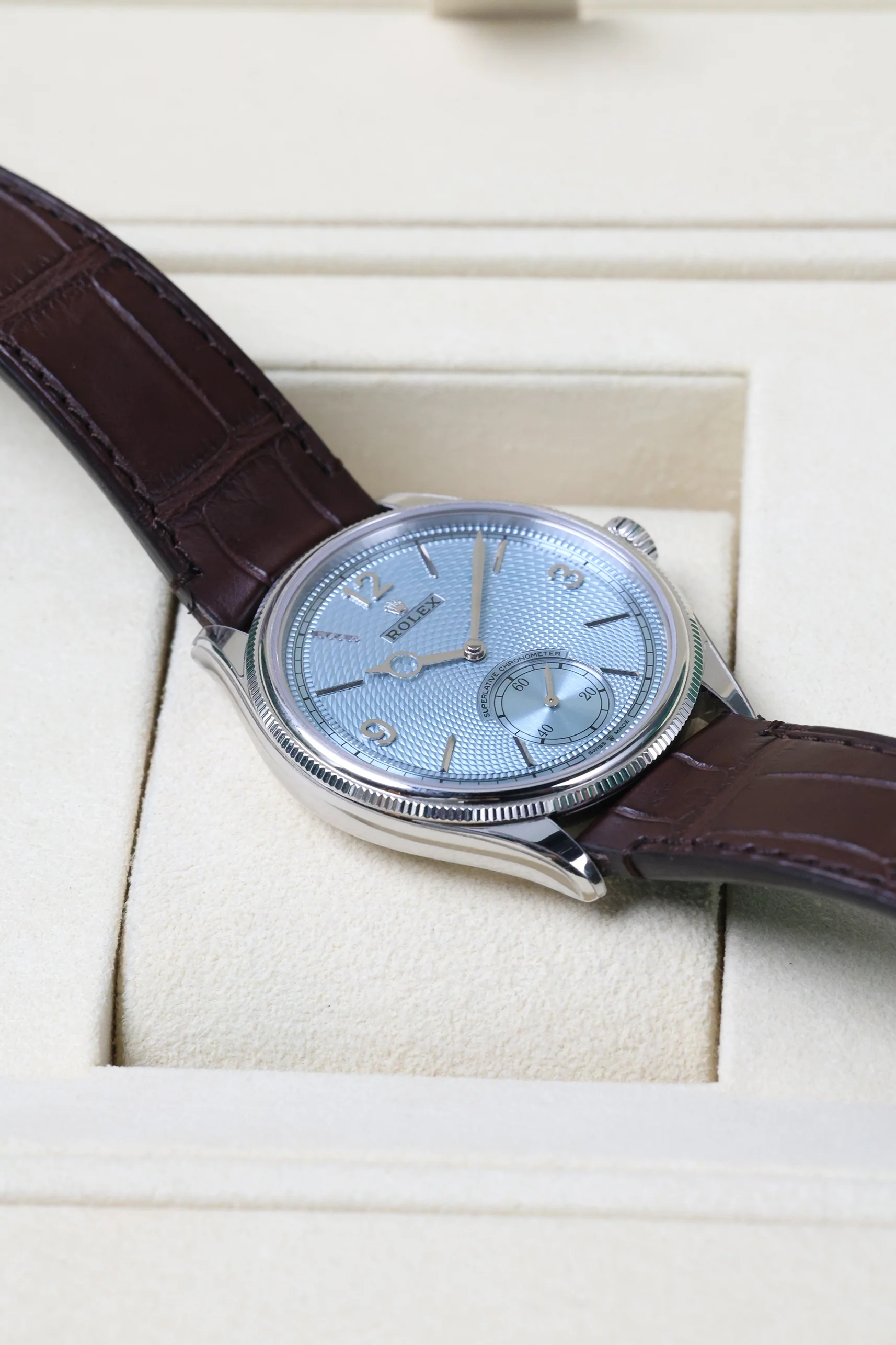 Rolex Perpetual 1908 Platinum 39mm 52506 2025 [Preowned] - Image 13