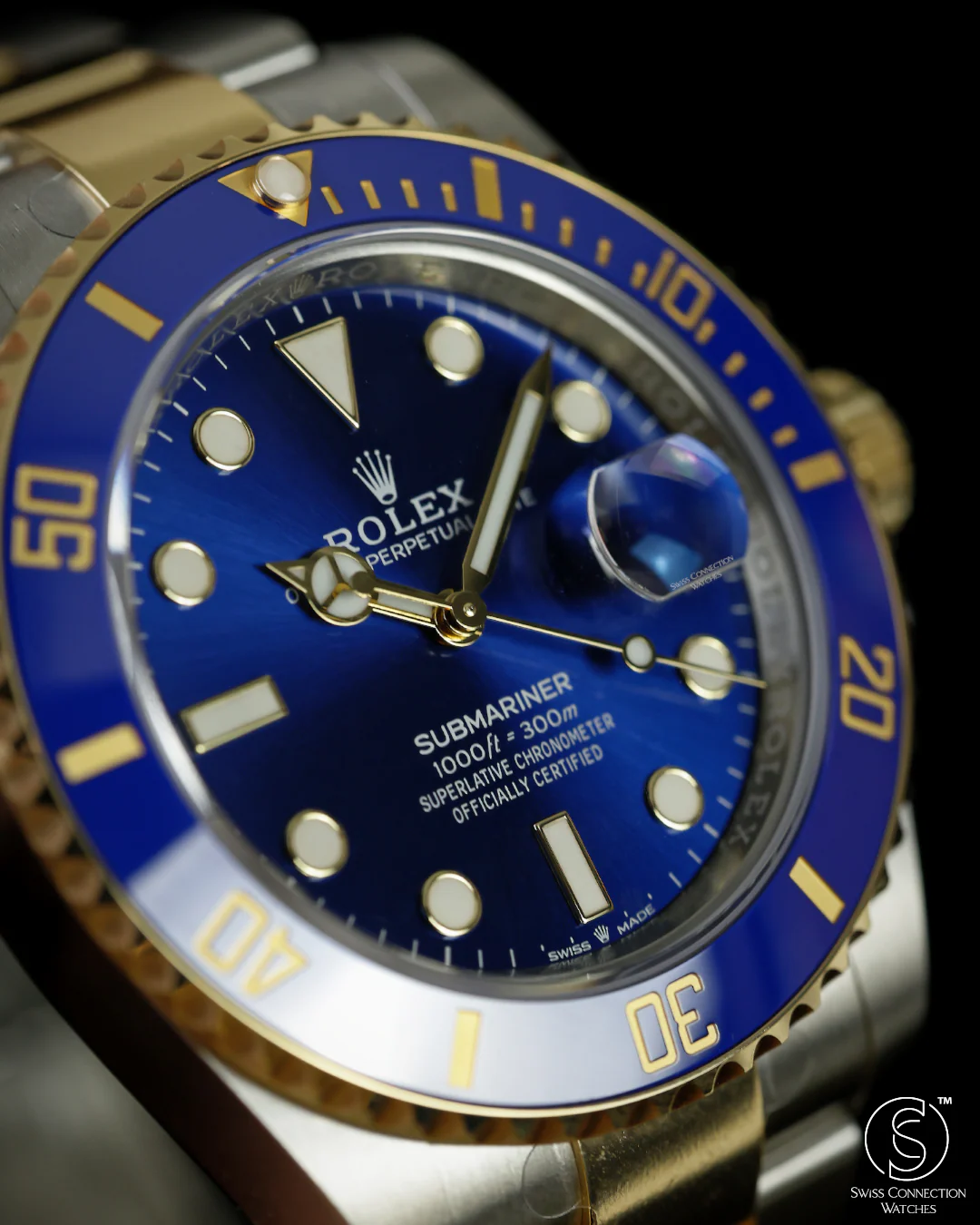 Rolex Submariner Steel Rolesor Blue 41mm 126613LB - Image 3