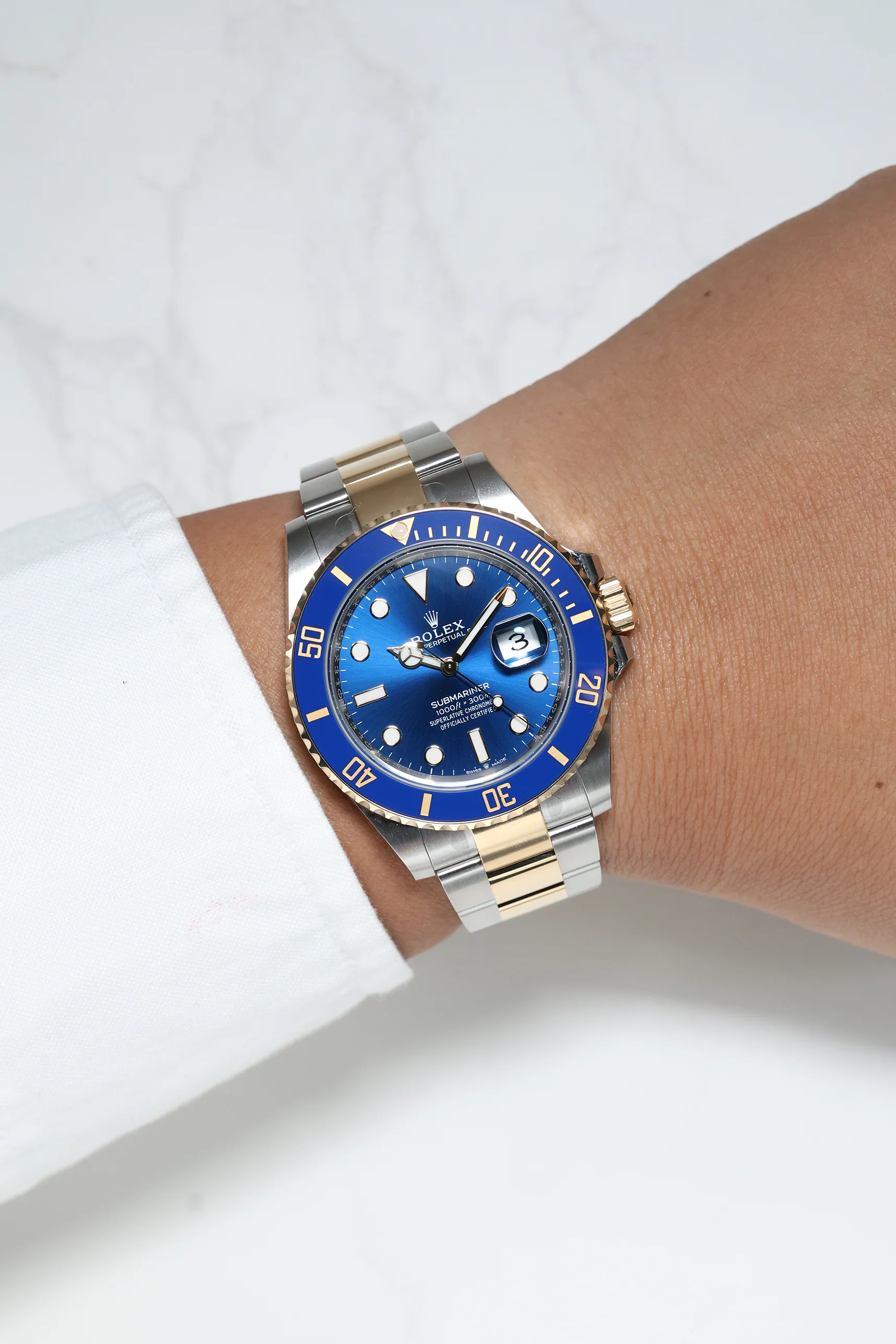 Rolex Submariner Steel Rolesor Blue 41mm 126613LB - Image 6