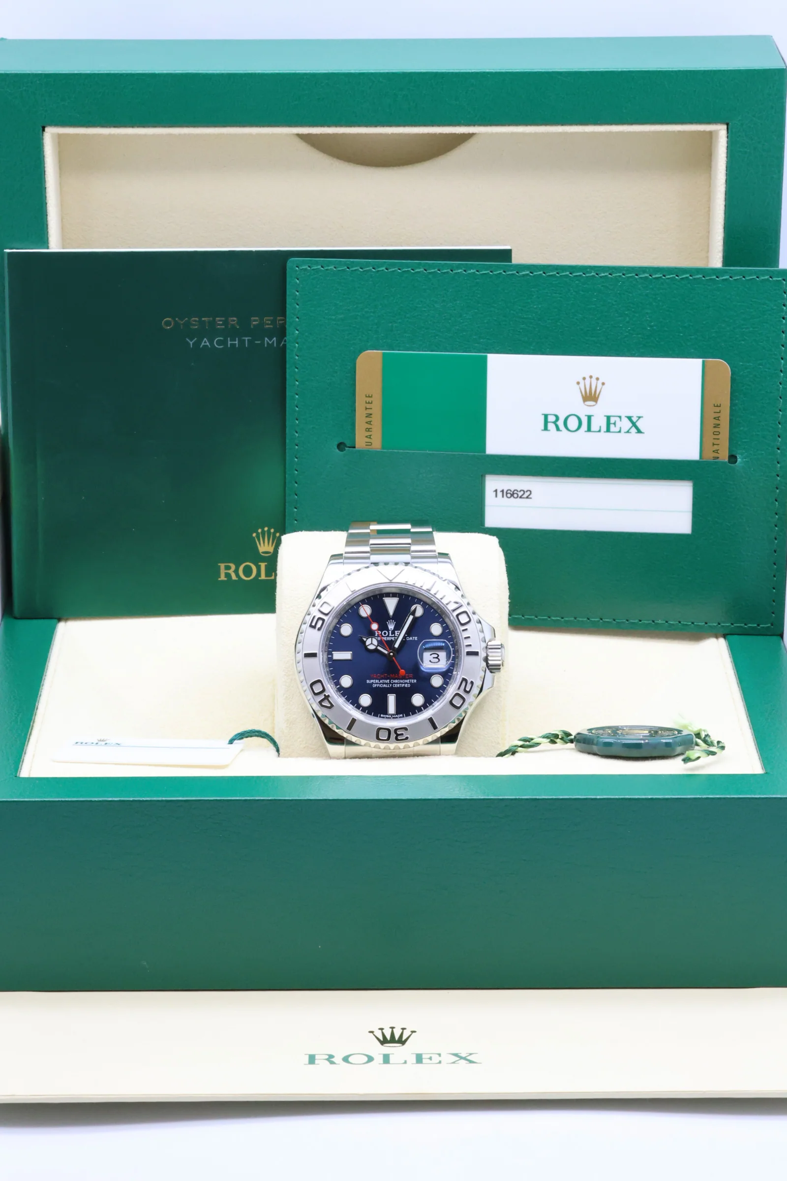 Rolex Yachtmaster Blue 40mm 116622 2018 [Preowned] - Image 14