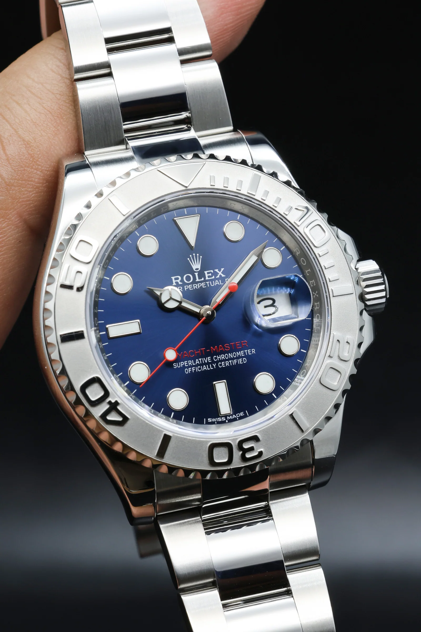 Rolex Yachtmaster Blue 40mm 116622 2018 [Preowned] - Image 3