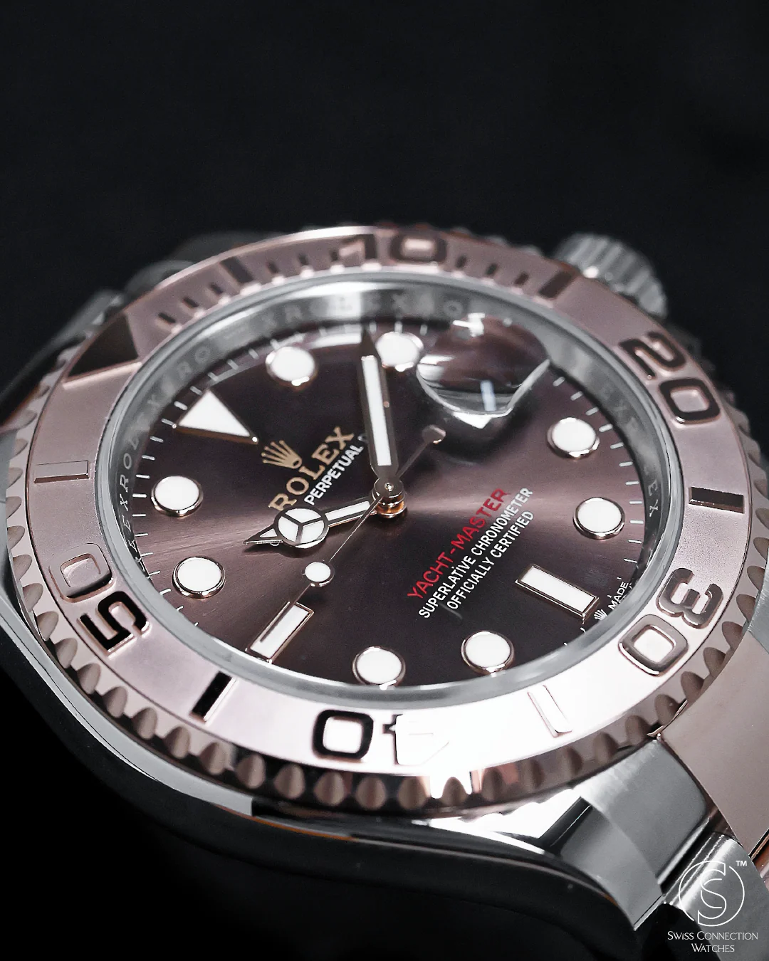 Rolex Yachtmaster Chocolate Steel Everose 126621 - Image 3