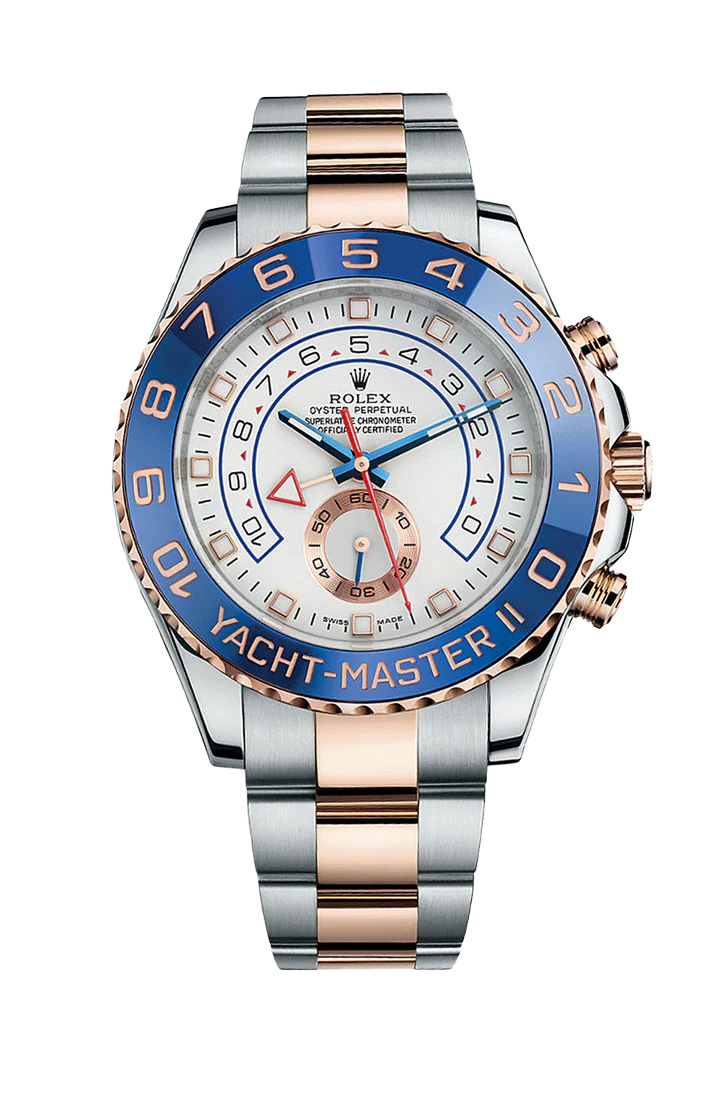 Rolex Yachtmaster II Steel Everose Gold 116681 2015 [Preowned]