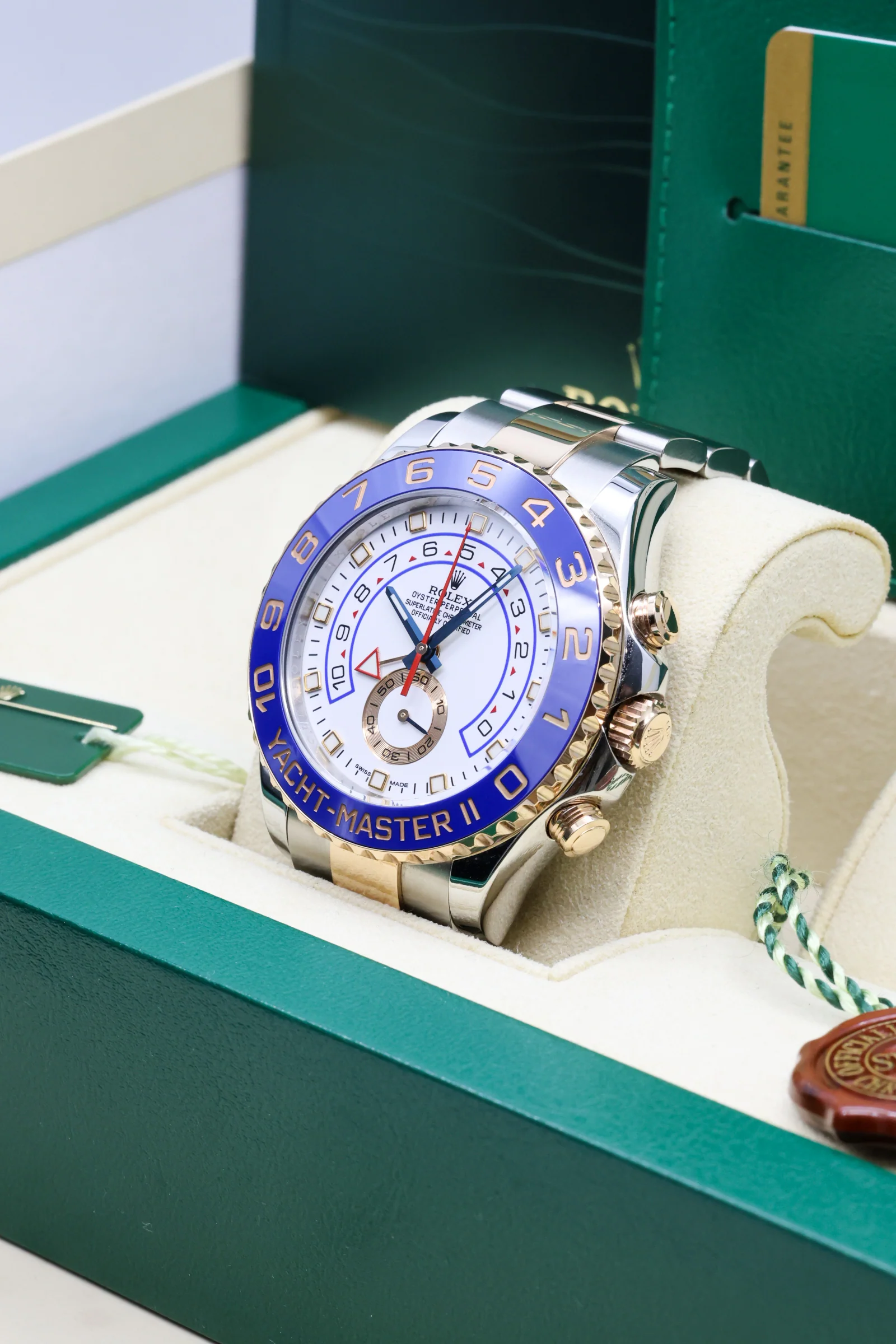 Rolex Yachtmaster II Steel Everose Gold 116681 2015 [Preowned] - Image 6