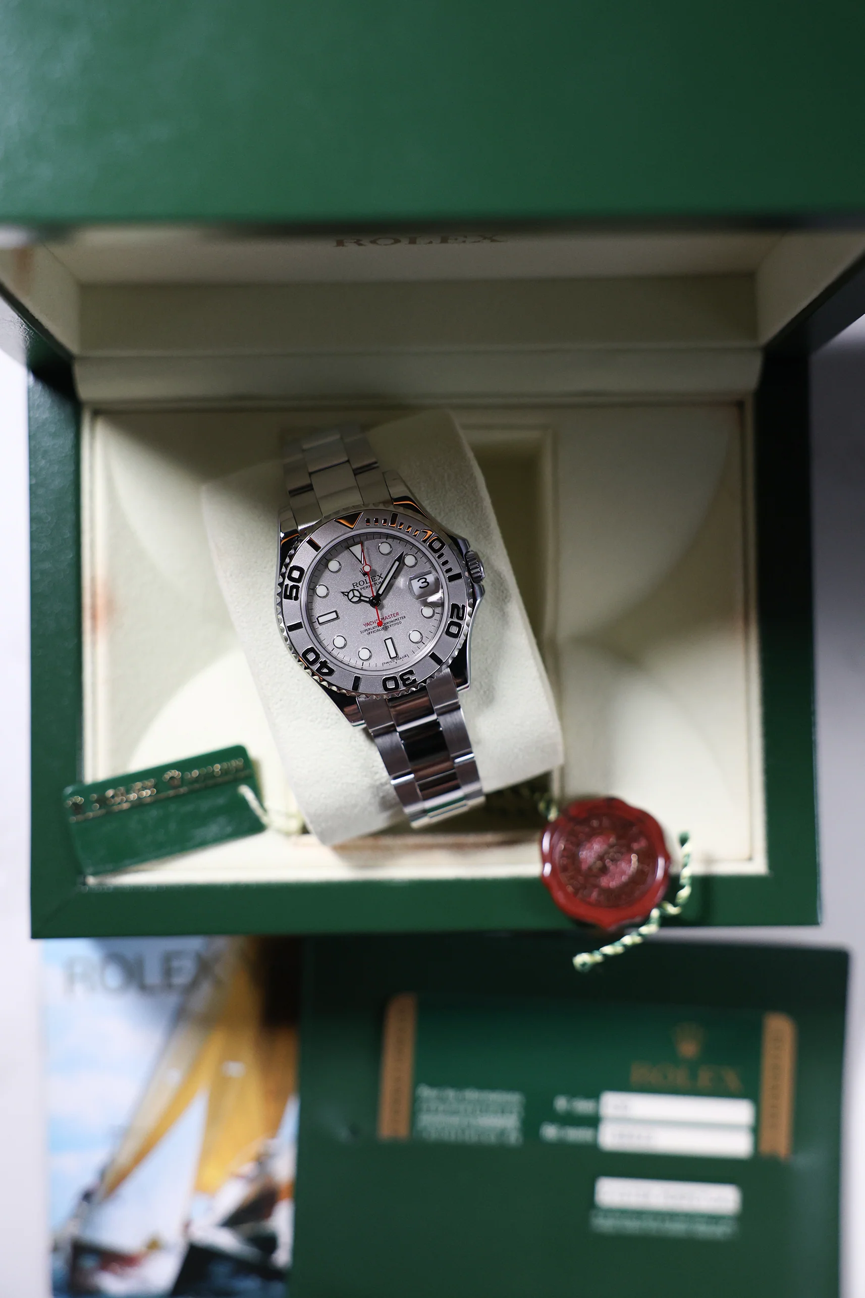 Rolex Yachtmaster Rolesium 35mm 168622 2011 [Preowned] - Image 18