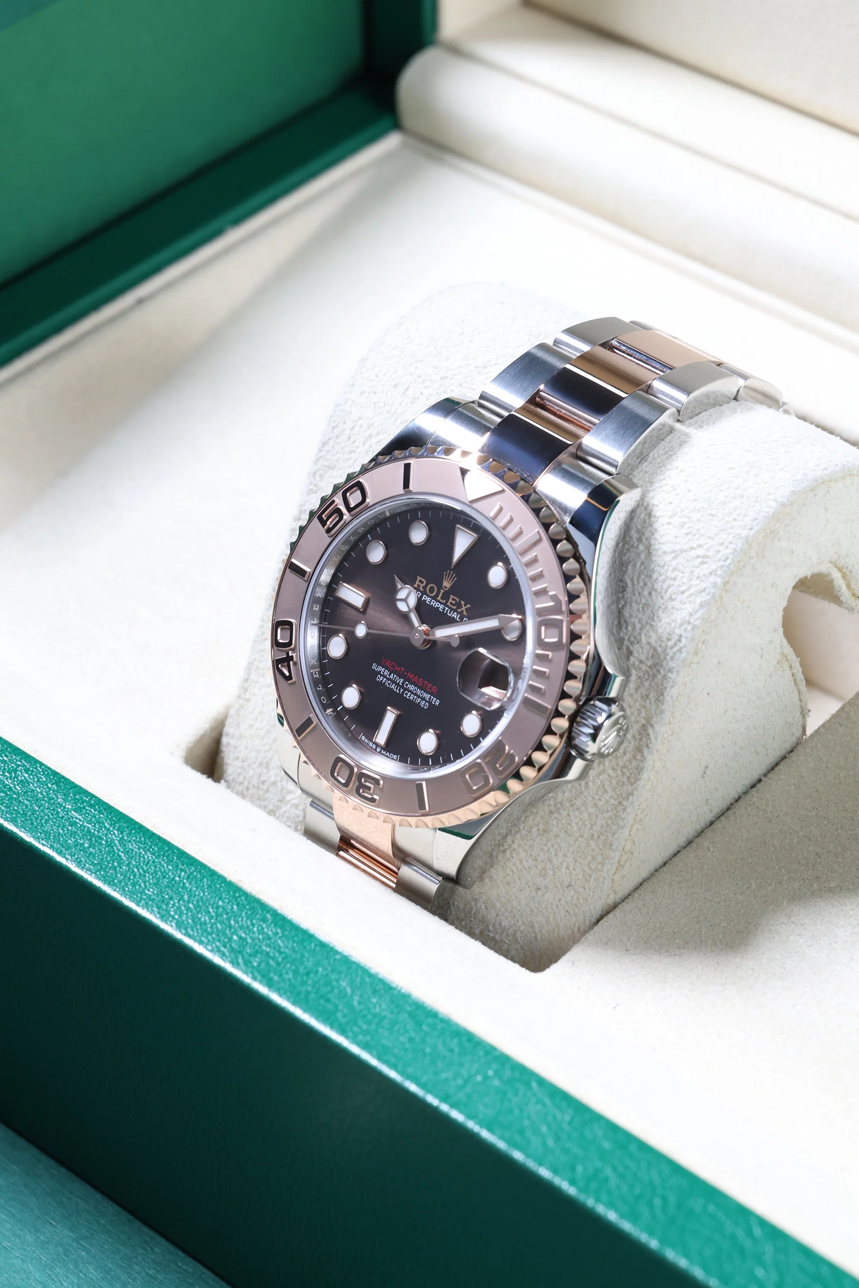 Rolex Yachtmaster Steel Everose 37mm 268621 - Image 10