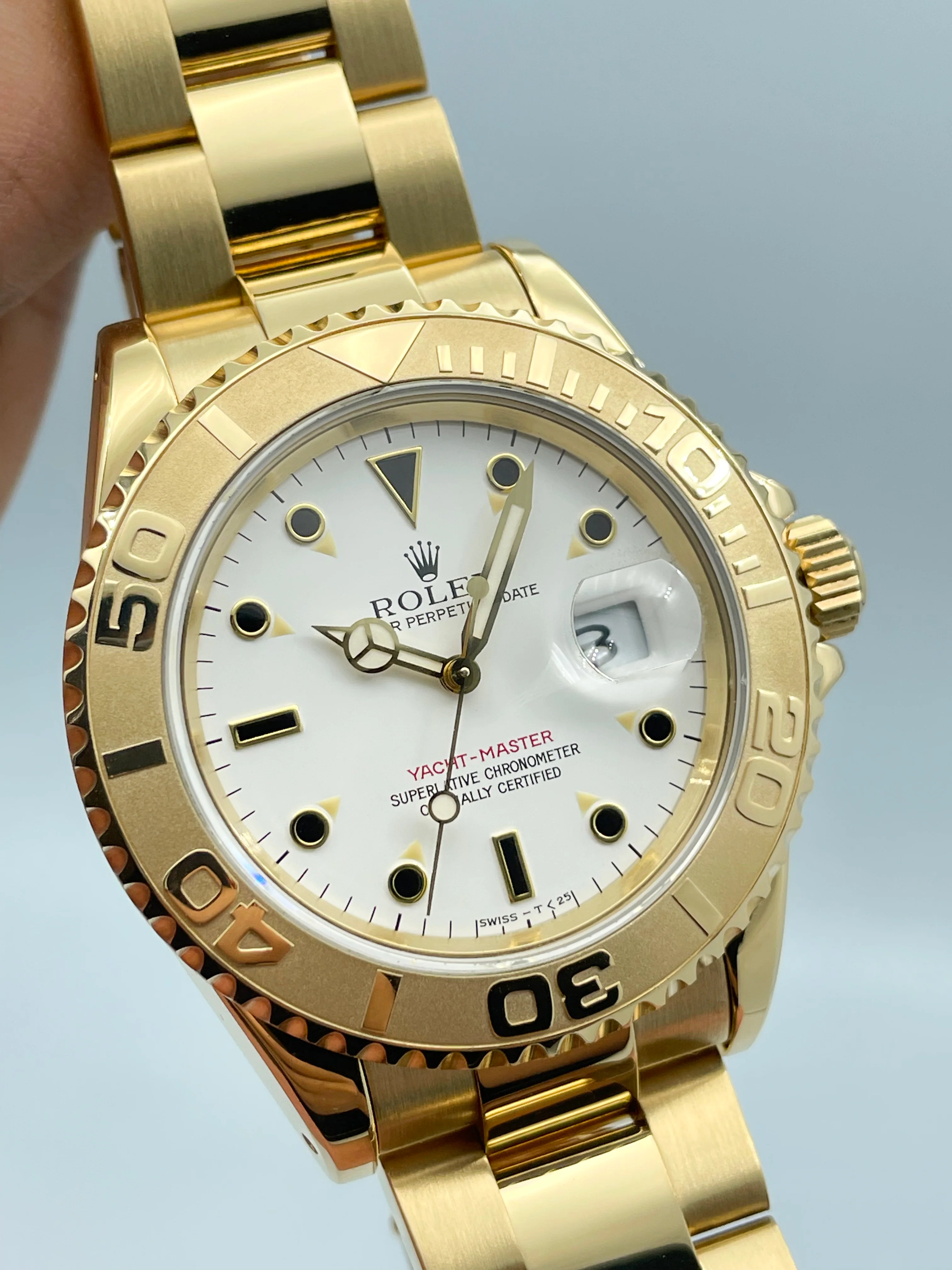 Rolex Yachtmaster Yellow Gold 40mm 16628 1996 [Preowned] - Image 3