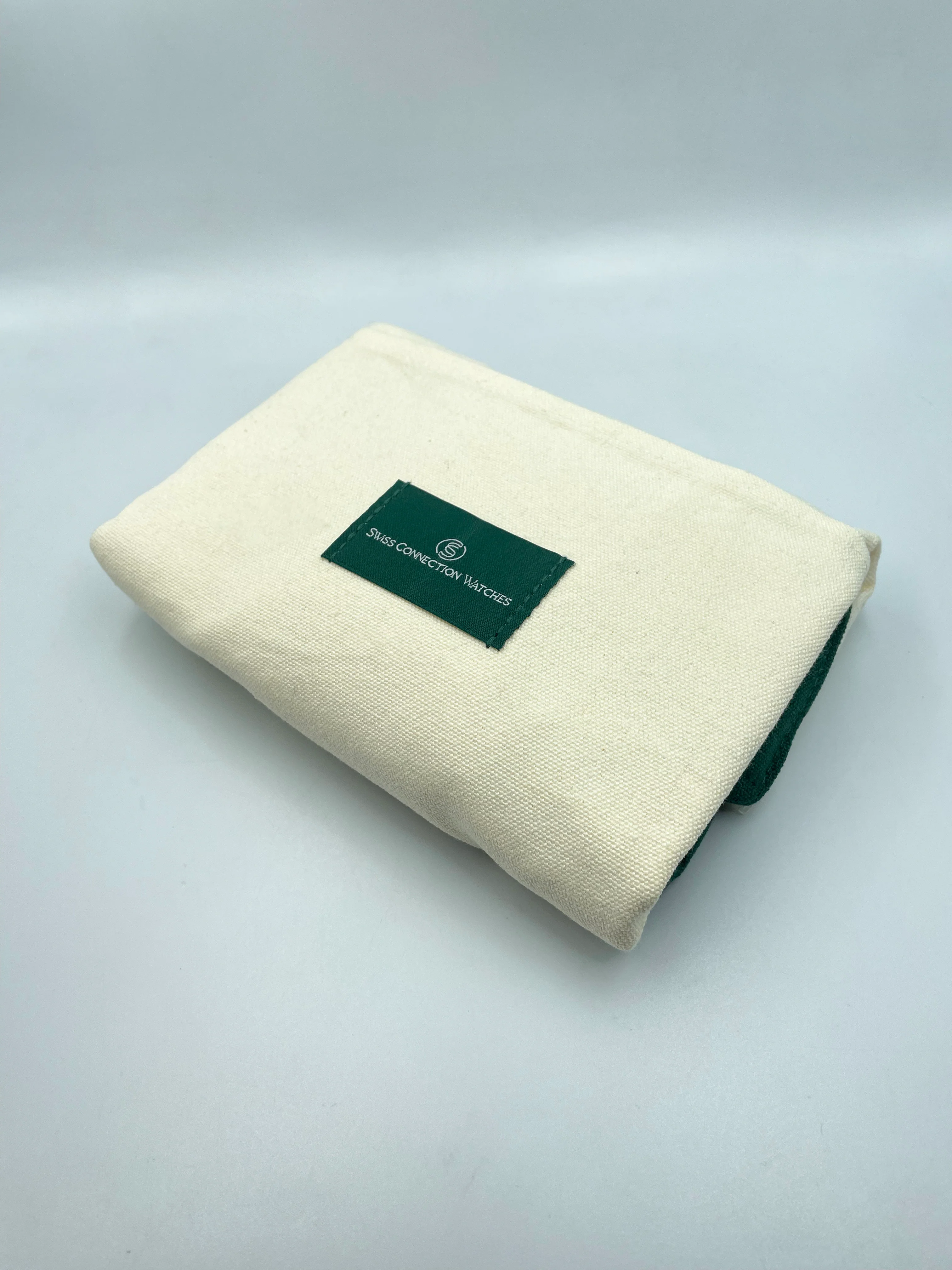 SCW Tote Bag - Beige/Dark Green - Image 4