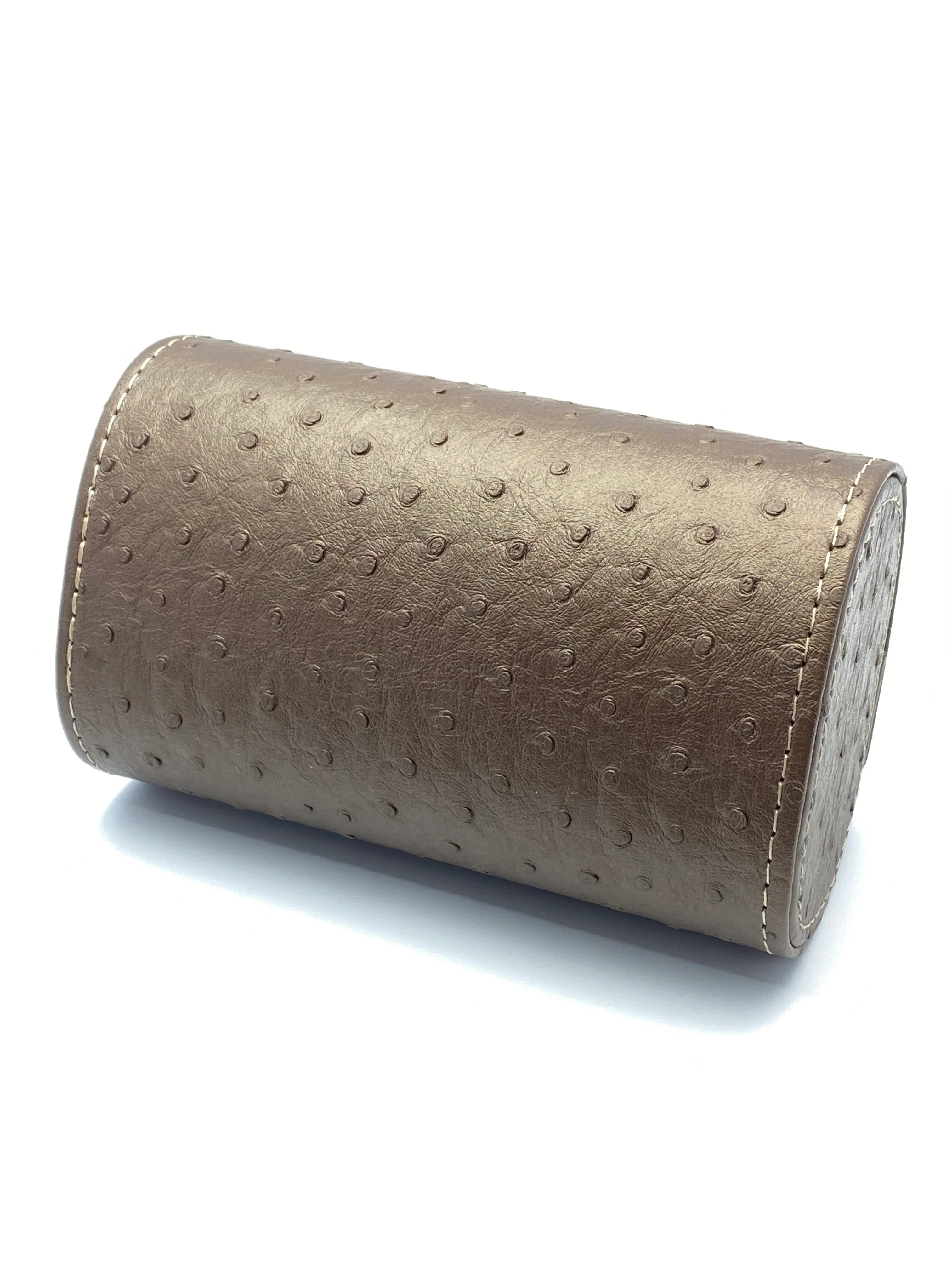 Ten10 Watch Roll for 2 Watches (Ost Brown Exterior & Ten Suede Interior) - Image 5