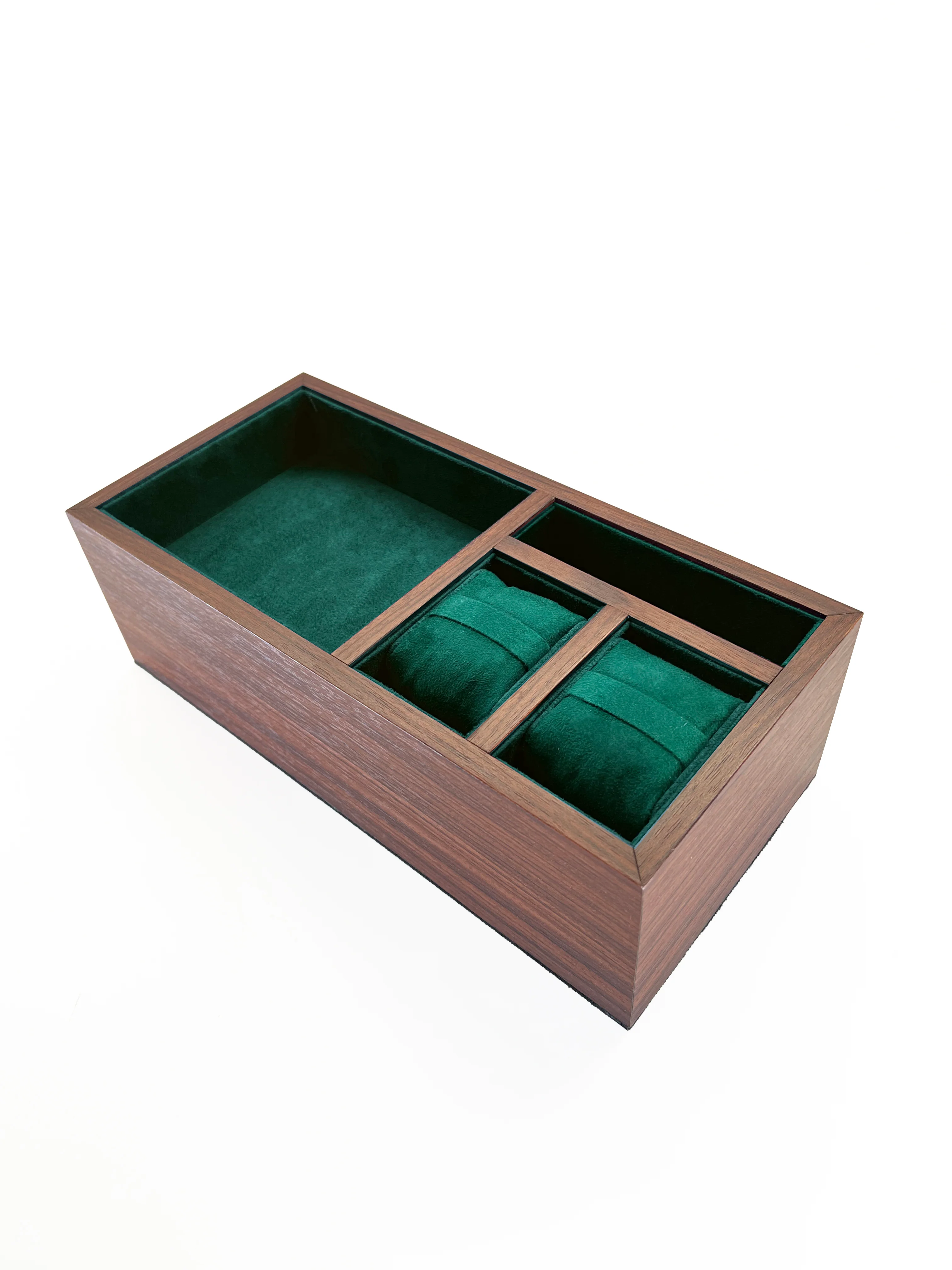 Ten10 Yanis Table Top Valet (Brown Exterior & Emerald Green Interior) - Image 7