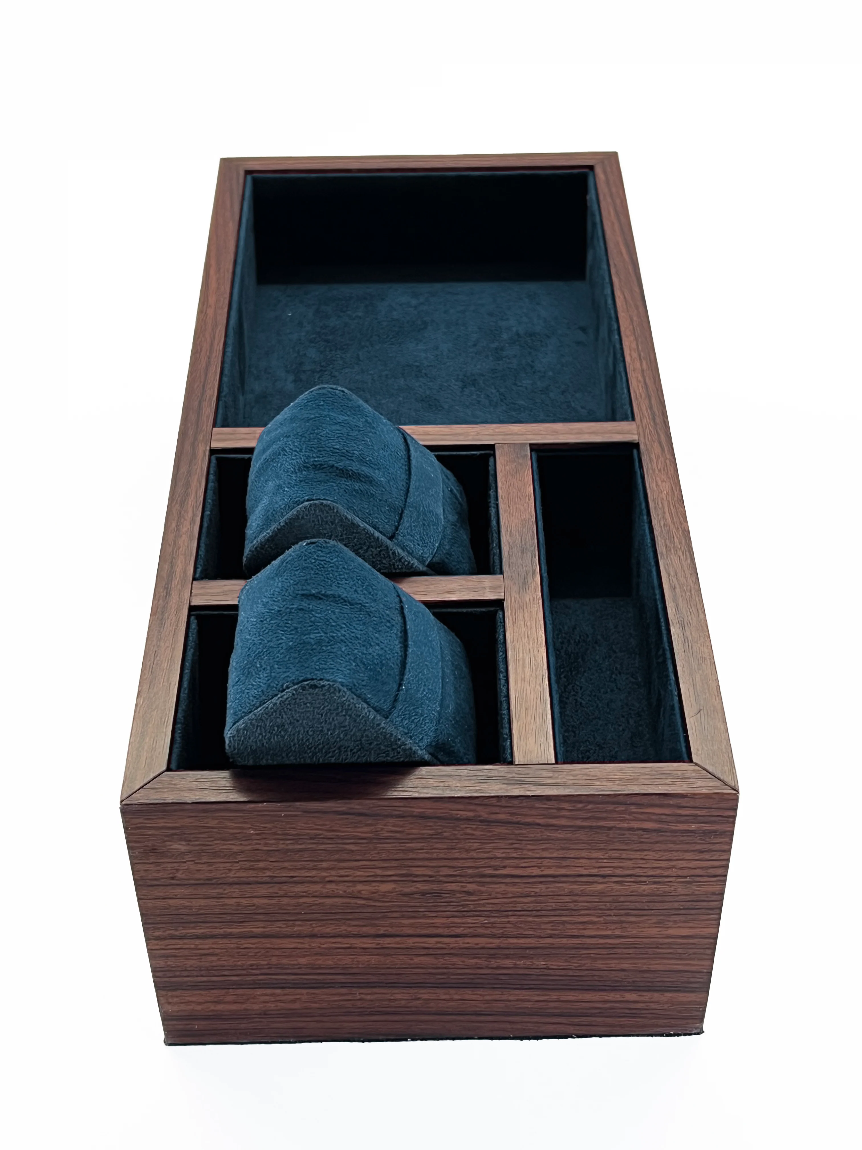 Ten10 Yanis Table Top Valet (BrownExterior & Dark Blue Interior) - Image 7
