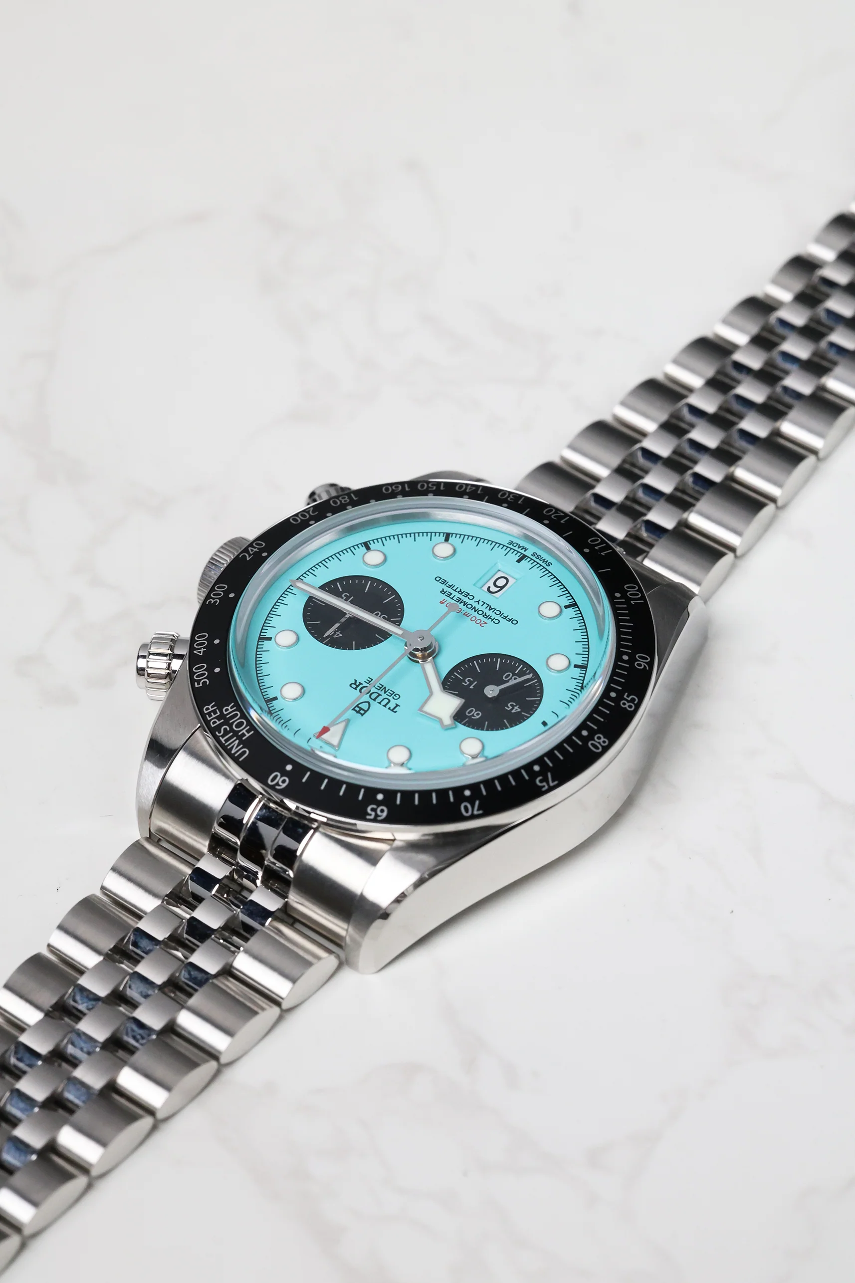 Tudor Black Bay Chronograph Flamingo Blue 41mm 79360N 2025 [Preowned] - Image 13
