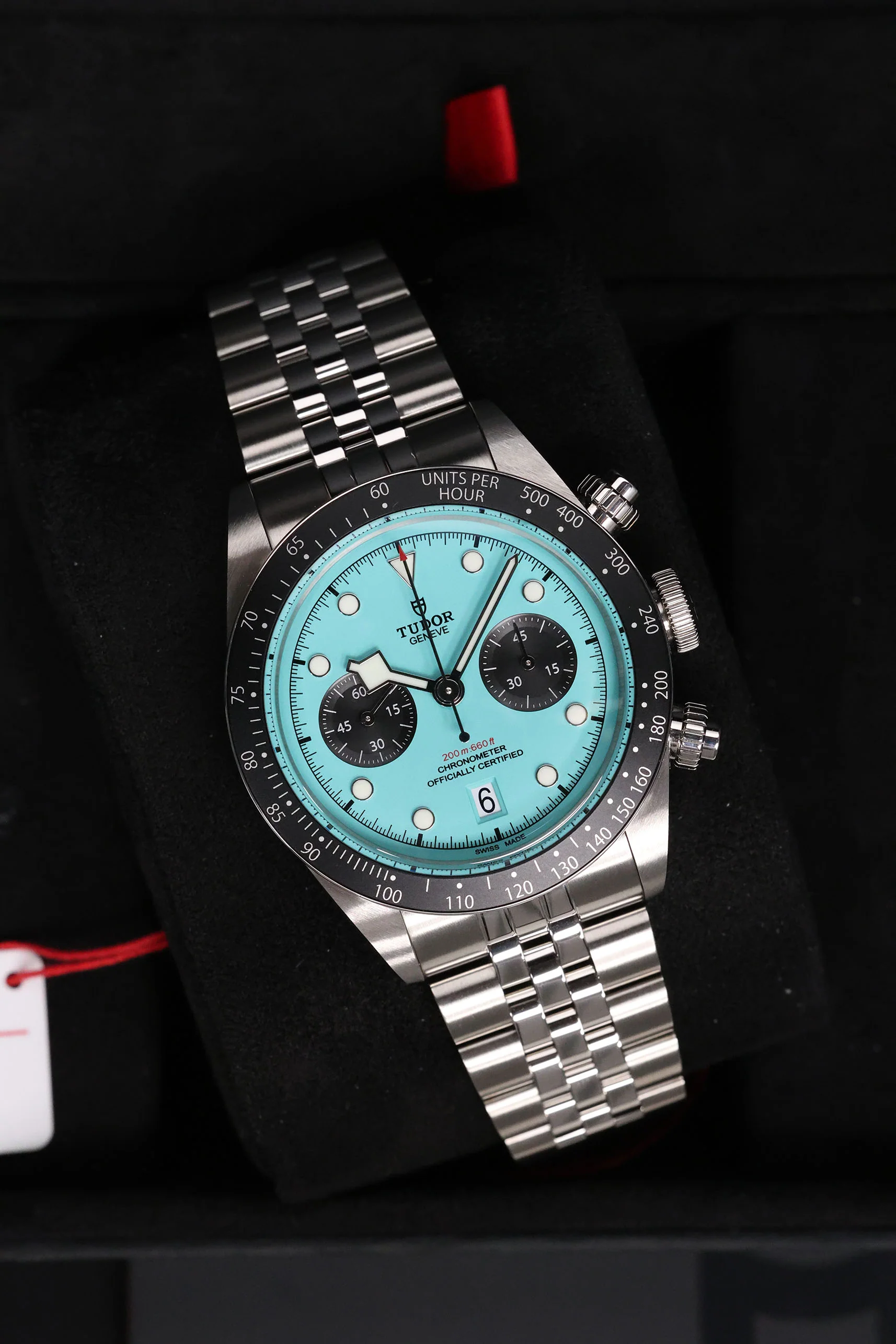 Tudor Black Bay Chronograph Flamingo Blue 41mm 79360N 2025 [Preowned] - Image 8